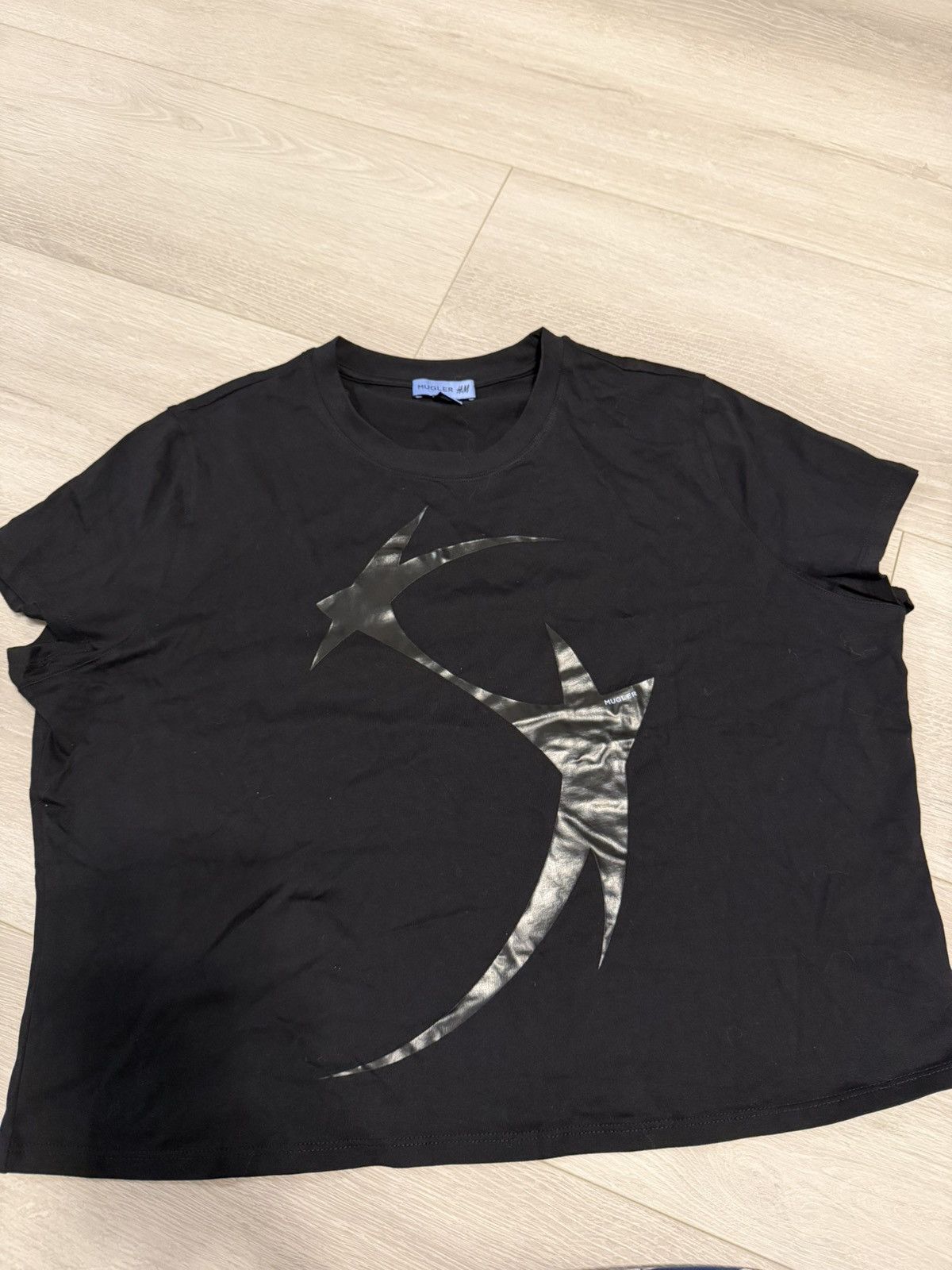 H&M × Mugler Mugler H&M cropped T-Shirt Size US XXL / EU 58 / 5 - 1 Thumbnail