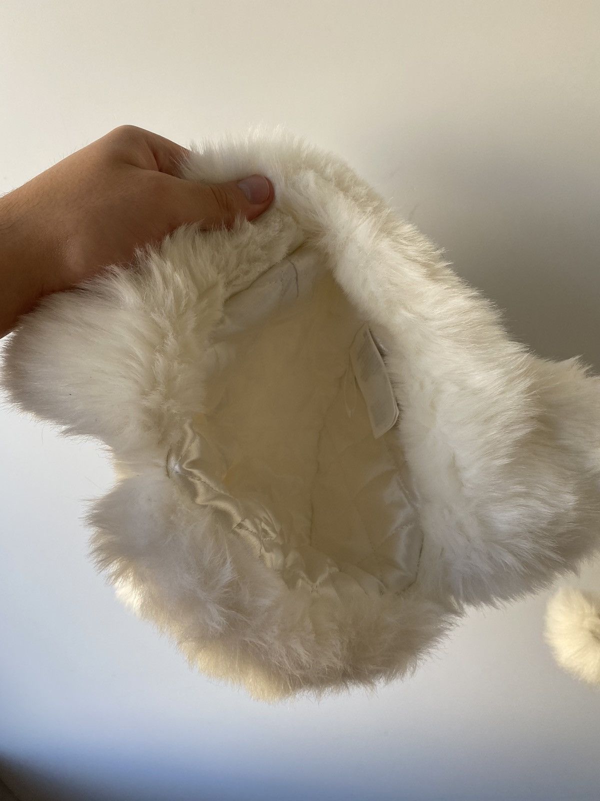 H&M 🇺🇸 Vintage H&M Fur Mohair Soviet Hat Y2K Hype Rare Retro Size ONE SIZE - 5 Thumbnail