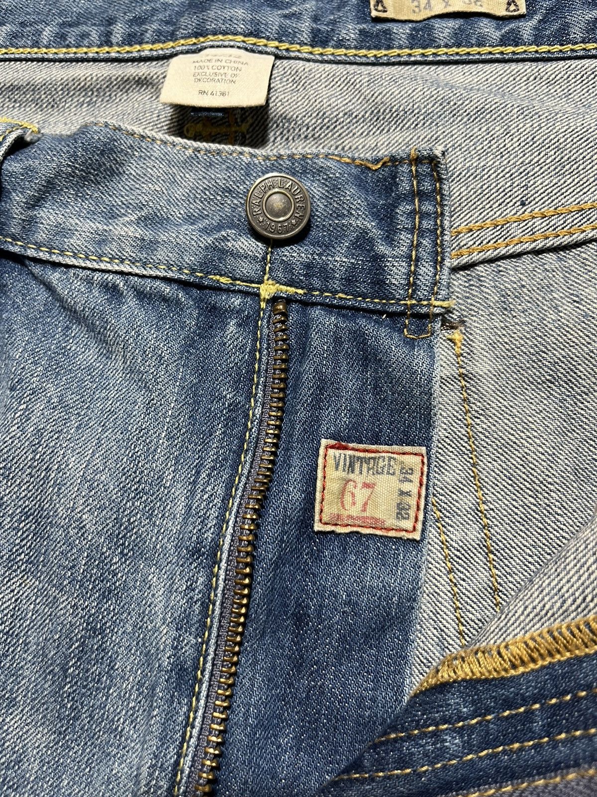 Polo Ralph Lauren Polo Ralph Lauren Vintage 67 Jeans Size US 34 / EU 50 - 9 Thumbnail