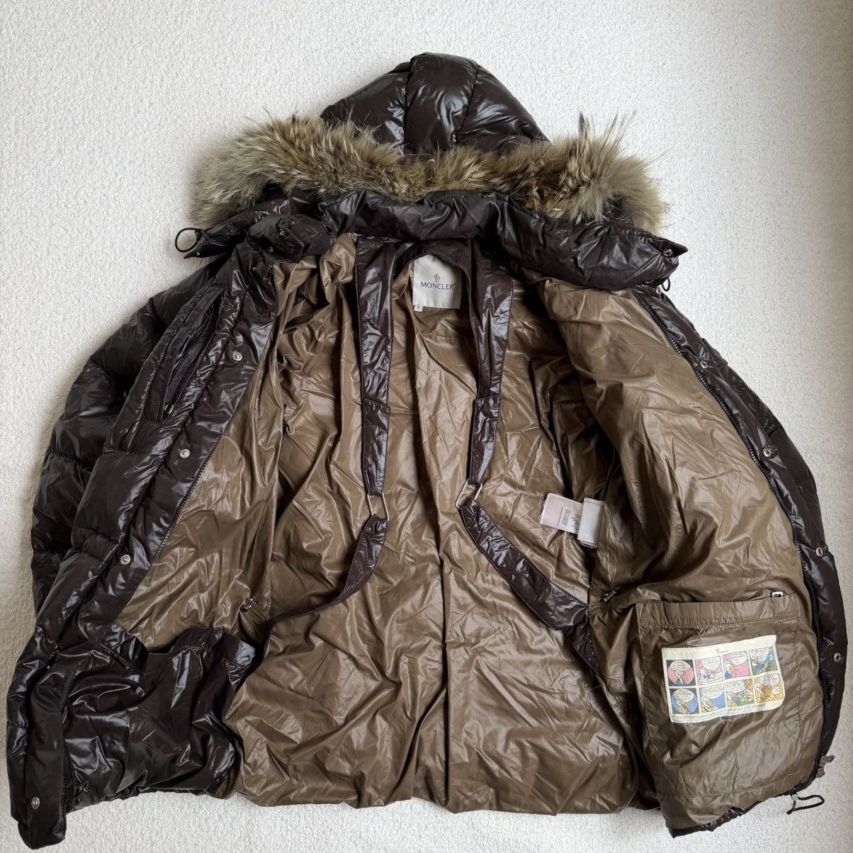Moncler Brown Moncler Down Quilted Puffer Jacket Size US M / EU 48-50 / 2 - 1 Thumbnail