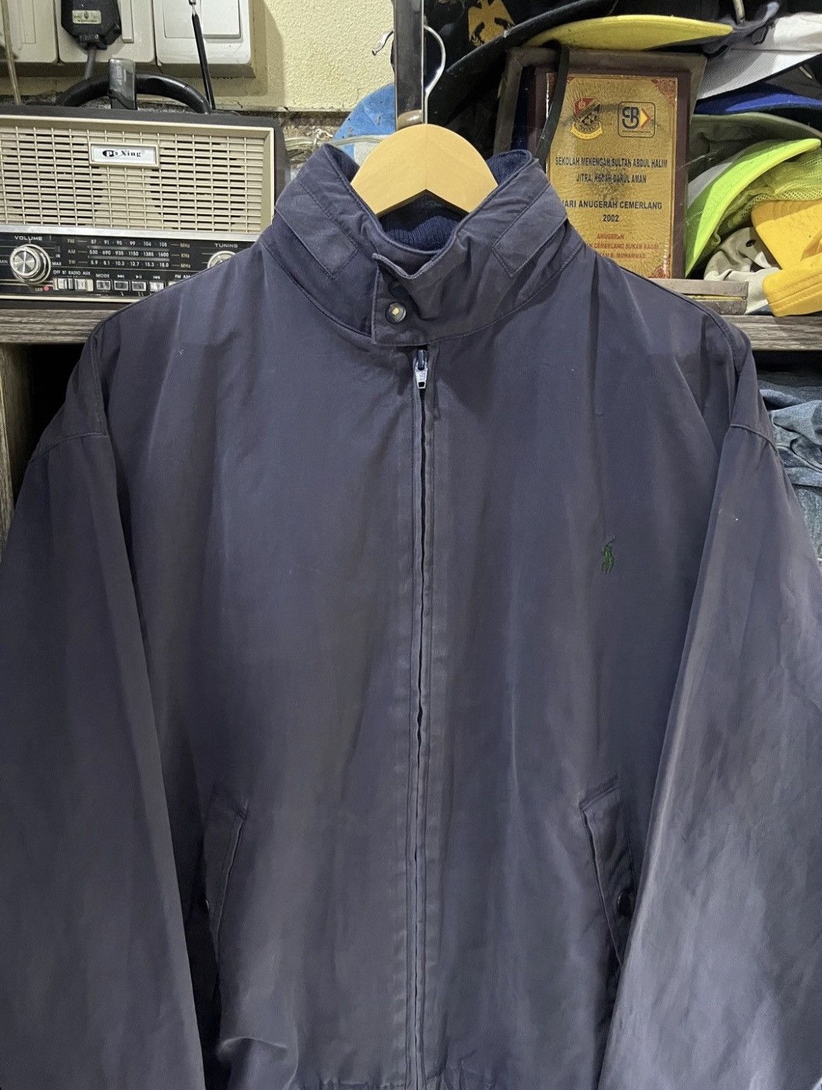 Polo Ralph Lauren 🔥Vintage Polo Ralph Lauren Zipper Jacket Size US L / EU 52-54 / 3 - 6 Thumbnail