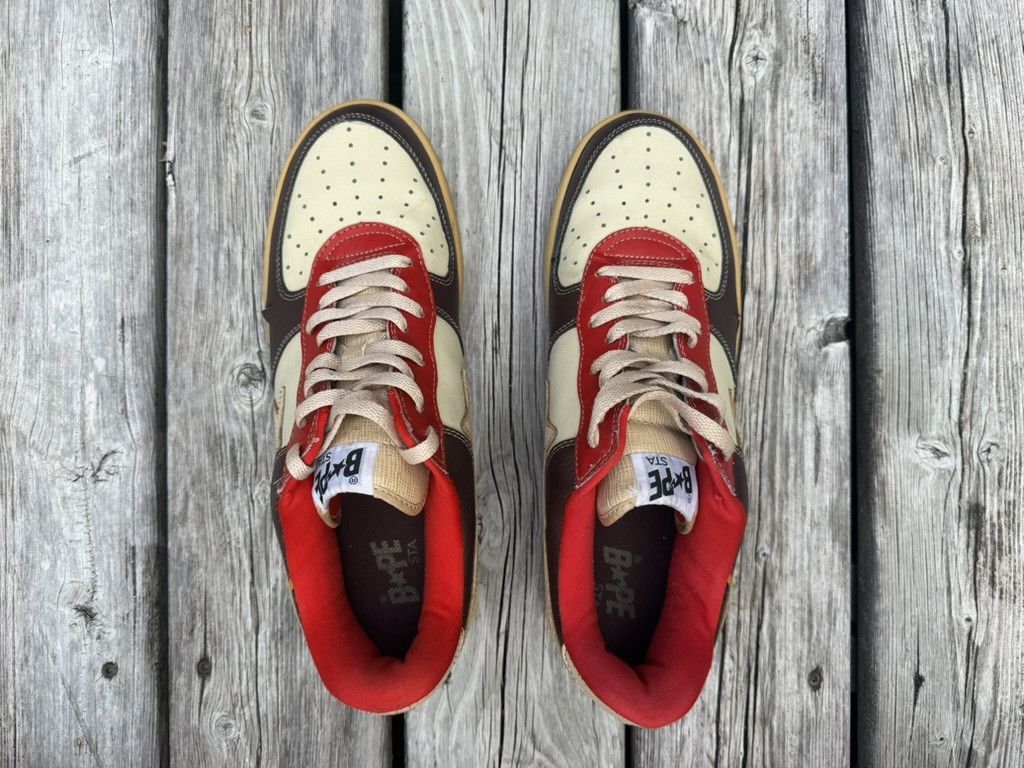 Bape x Kanye West 2007 College Dropout Bape Sta Shoes Size US 13 / EU 46 - 5 Thumbnail