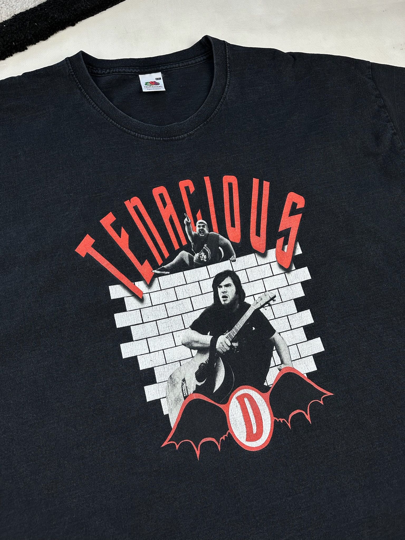Band Tees Vintage Tenacious D Promo Tee Band Movie T Shirt Rock Size US XXL / EU 58 / 5 - 2 Thumbnail