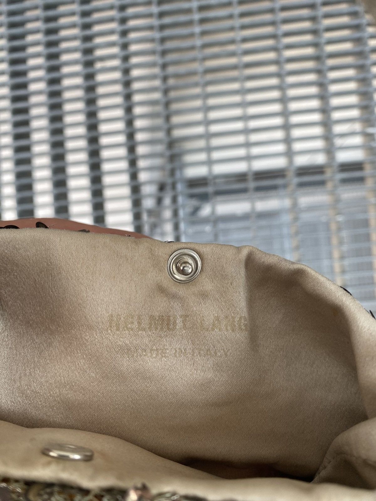 Helmut Lang Vintage Helmut Lang Sequin Mini Handbag Size ONE SIZE - 10 Thumbnail
