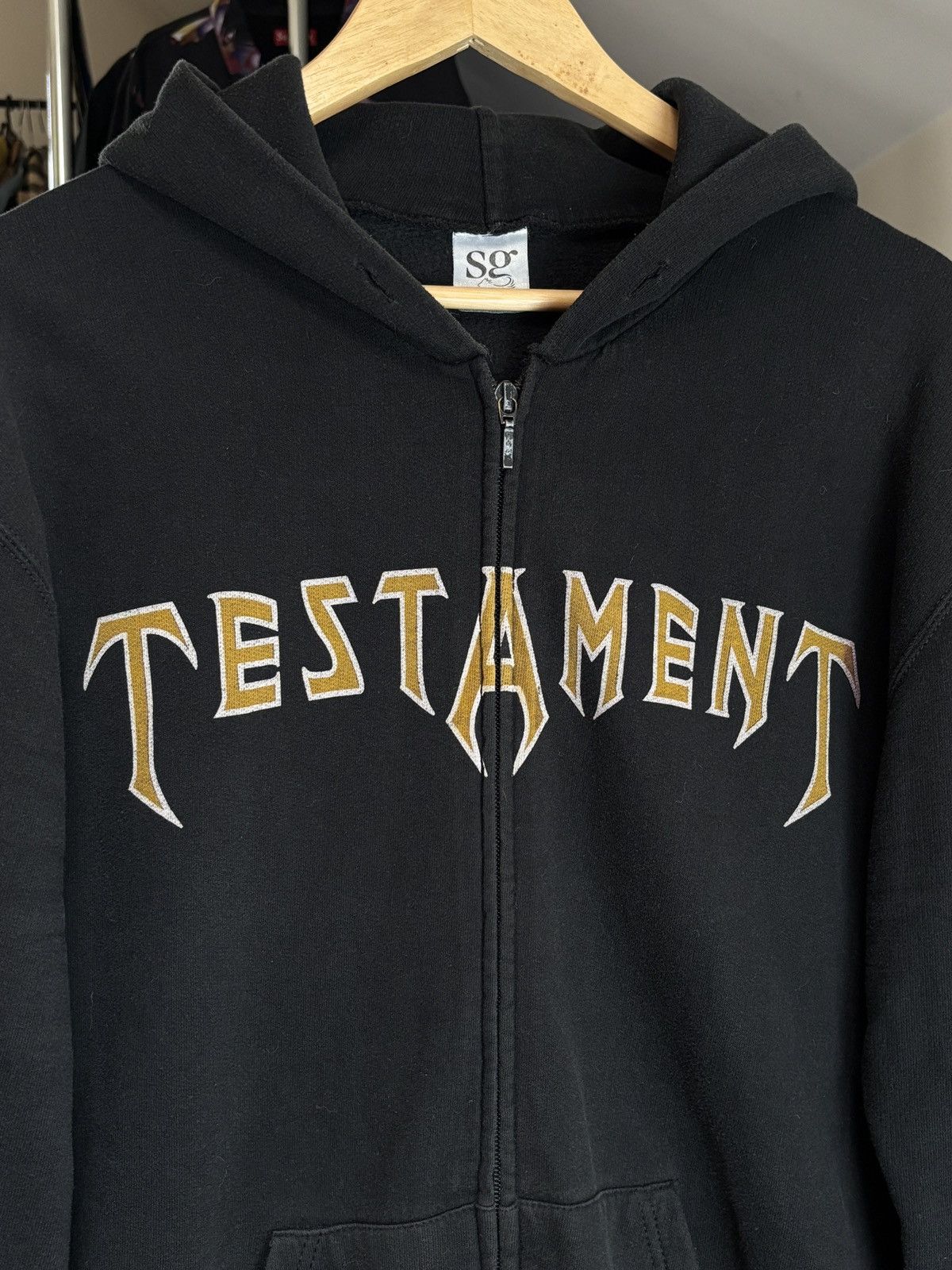 Band Tees Testament Vintage Band Zip Hoodie Dark Roots Of Earth Size US XL / EU 56 / 4 - 6 Thumbnail