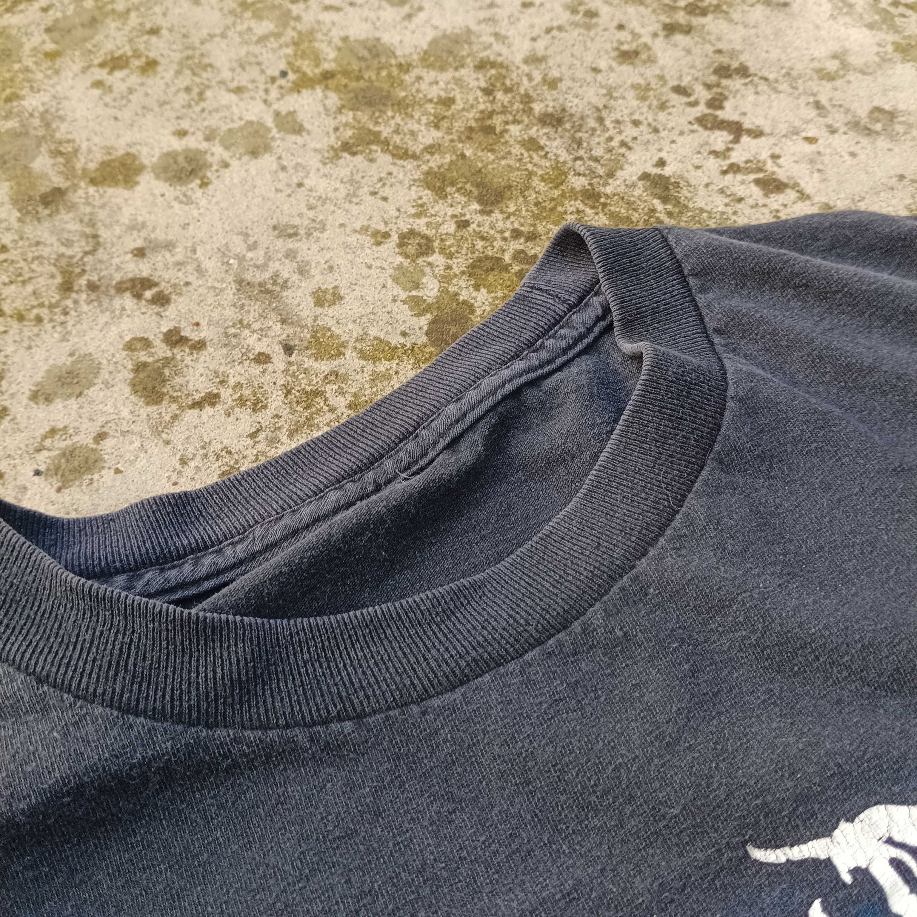 Band Tees × Vintage dark as death bless the witch longsleeve - doubleprint shirt Size US XL / EU 56 / 4 - 5 Thumbnail