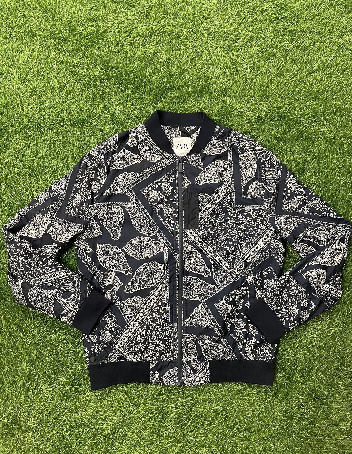 Zara Zara Zip Up Jacket Size Large Size US L / EU 52-54 / 3 - 1 Thumbnail