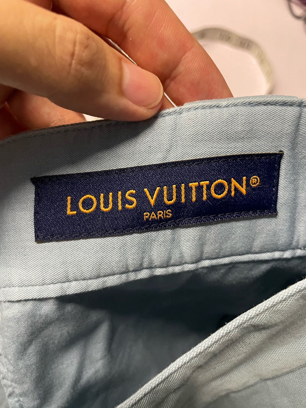 Louis Vuitton Louis Vuitton Embroidered Cotton Cargo Pants Size US 32 / EU 48 - 11 Thumbnail