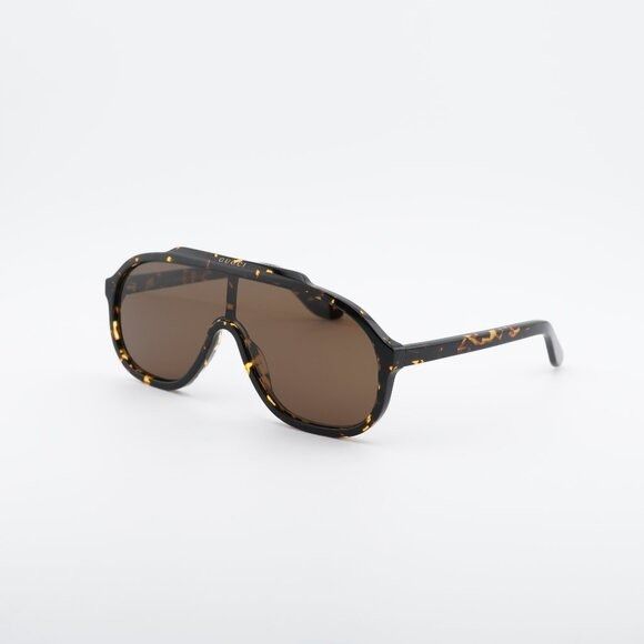 Gucci Gucci GG1038S 002 Sunglasses Havana Aviator Frame, Brown Size ONE SIZE - 1 Thumbnail