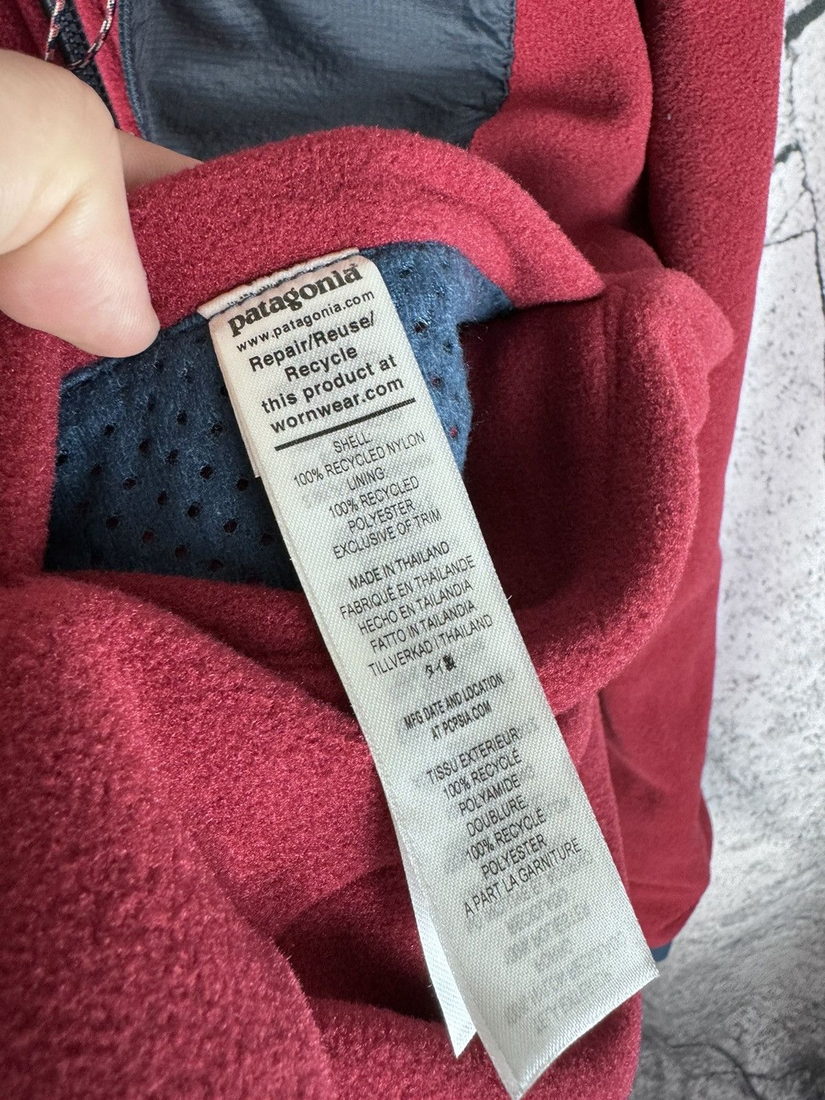Patagonia Patagonia Reversible Fleece/Nylon Jacket Made in USA Retro Size US L / EU 52-54 / 3 - 5 Thumbnail