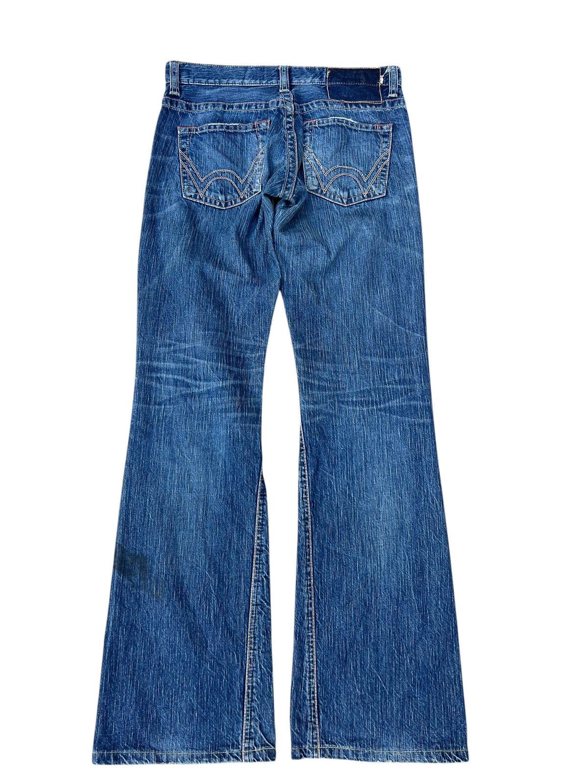 Edwin Vintage Y2K Edwin Made in Japan 503 Faded Denim Flare Jeans Size US 29 - 12 Thumbnail