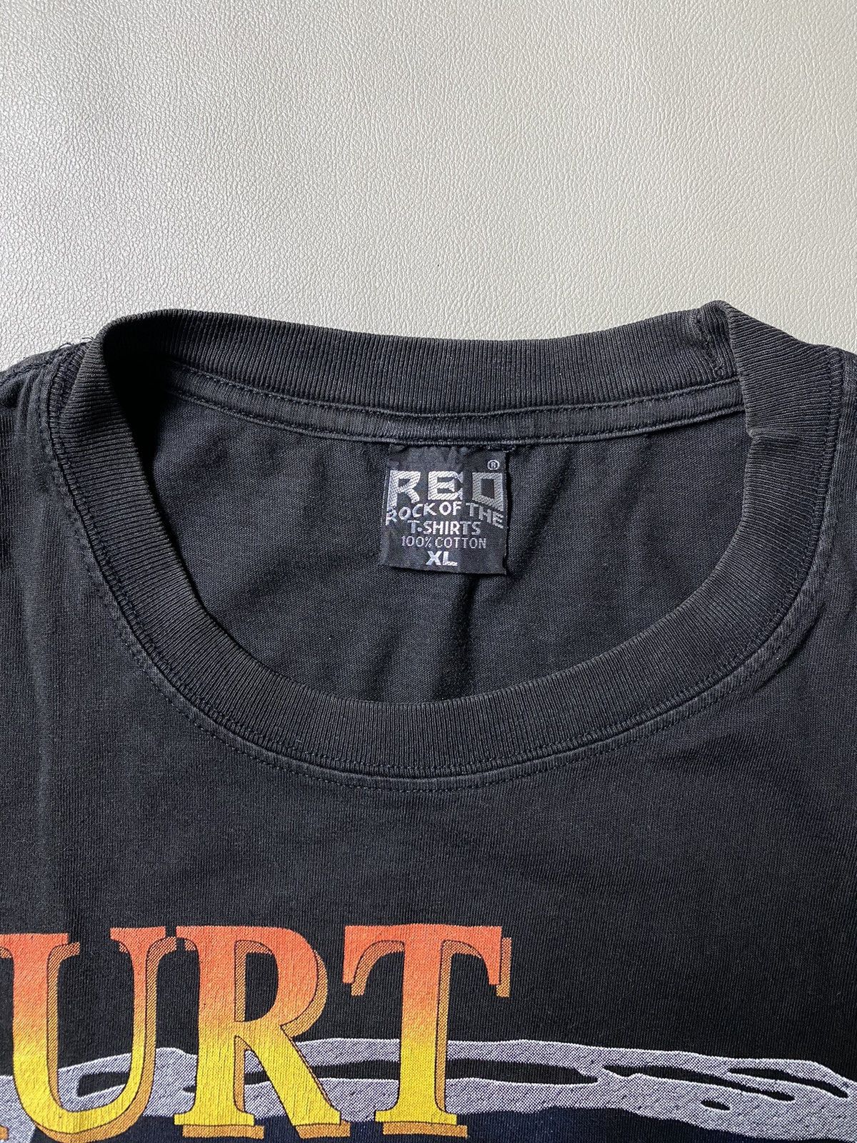 Band Tees × Vintage RARE Kurt Cobain Nirvana Mtv Unplugged Tshirt Boot Size US XL / EU 56 / 4 - 7 Thumbnail