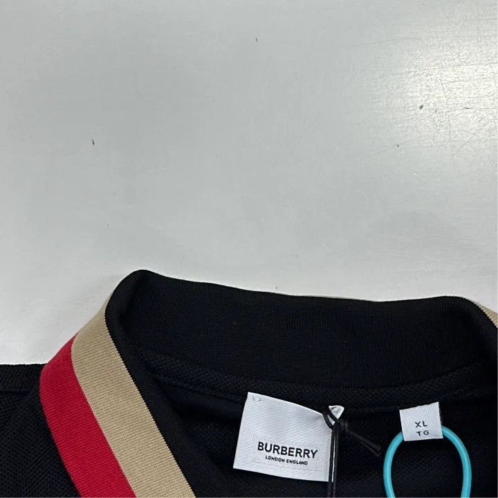 Burberry Burberry Burberry Logo Embroidered Short Sleeve Polo Shirt Size US XL / EU 56 / 4 - 3 Thumbnail