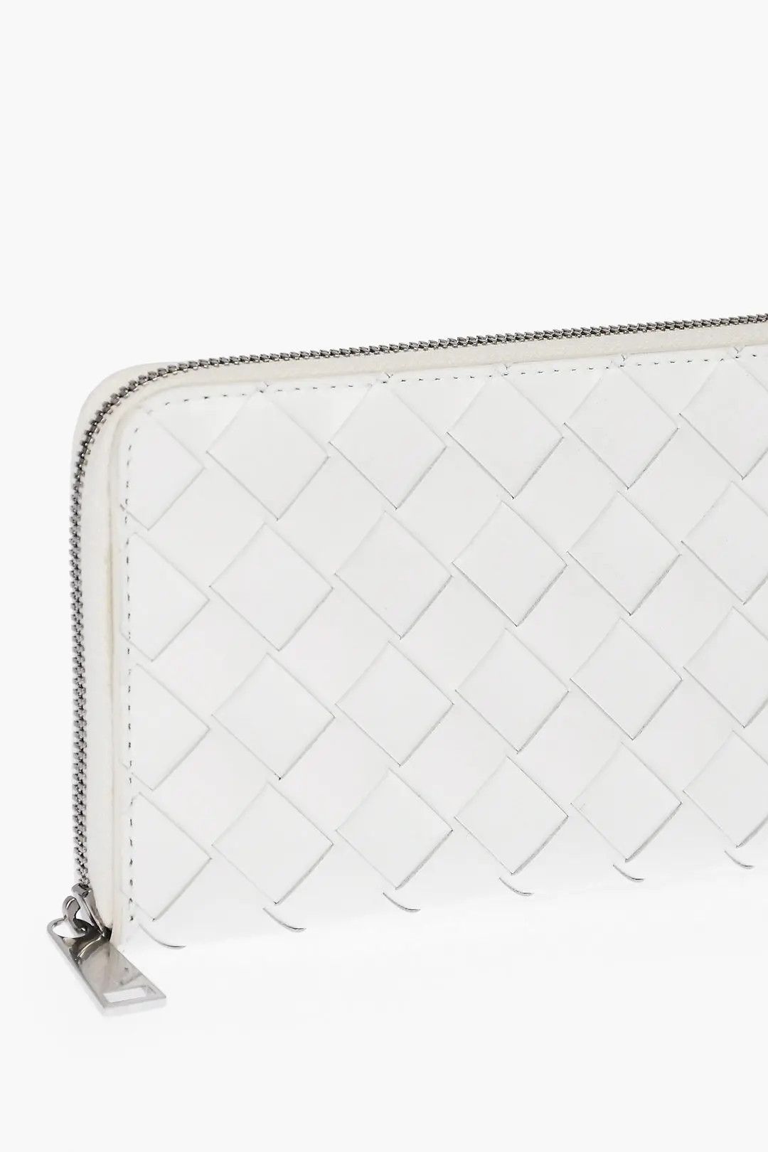 Bottega Veneta o1bcso1str0824 Size : OS / Zip Around Wallet in White Size ONE SIZE - 4 Thumbnail