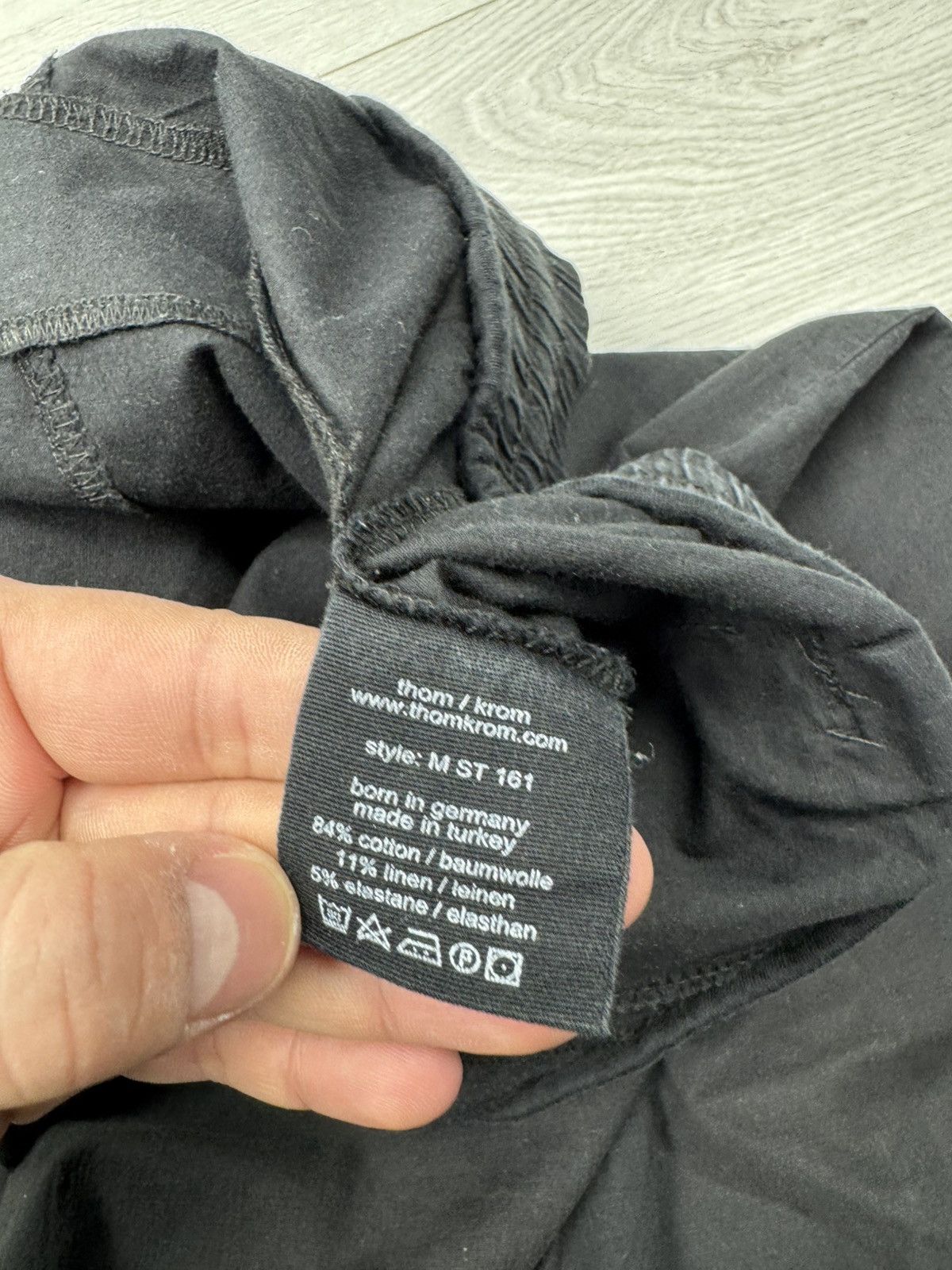 Thom Krom Thom Krom Cropped Pants Size US 31 - 7 Thumbnail