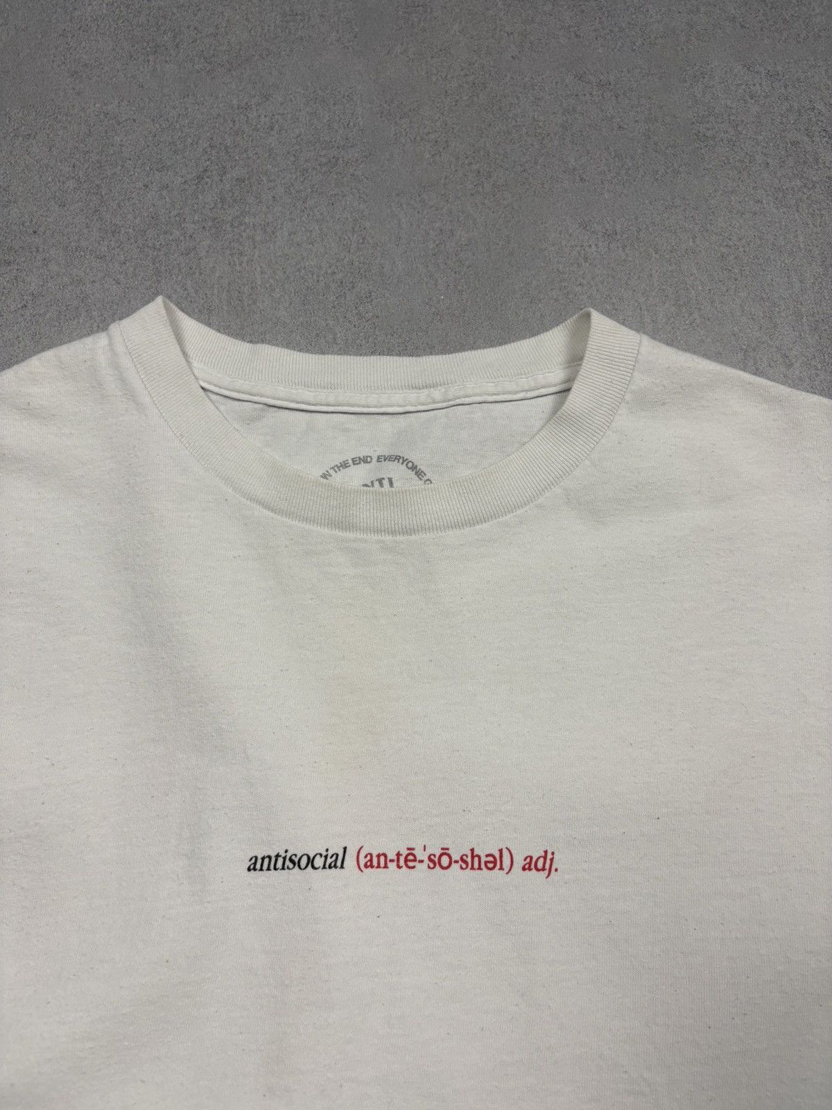 Anti Social Social Club Anti Social Social Club Logo T-Shirt ASSC White XL Size US XL / EU 56 / 4 - 9 Thumbnail