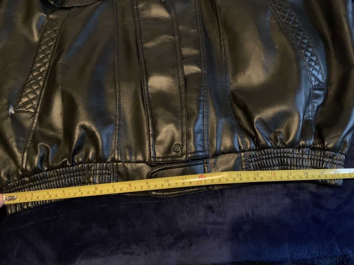 Vintage Fake Leather Jacket Y2K Streetwear Vintage Fashion Opium 00s Size US XXL / EU 58 / 5 - 7 Thumbnail