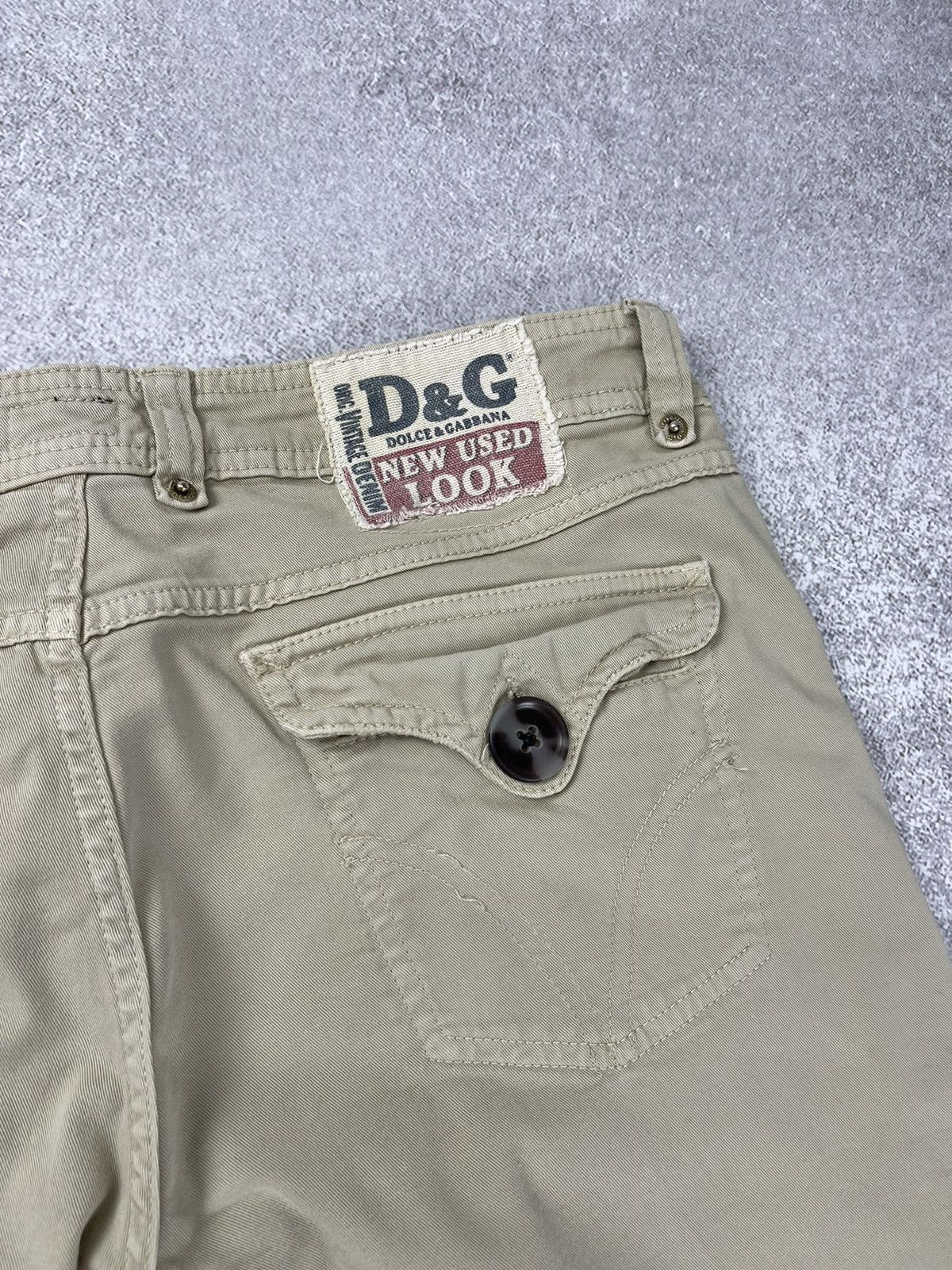 Dolce & Gabbana Vintage Dolce & Gabbana Cotton Trousers Pants Size 29 Size 29" - 12 Thumbnail