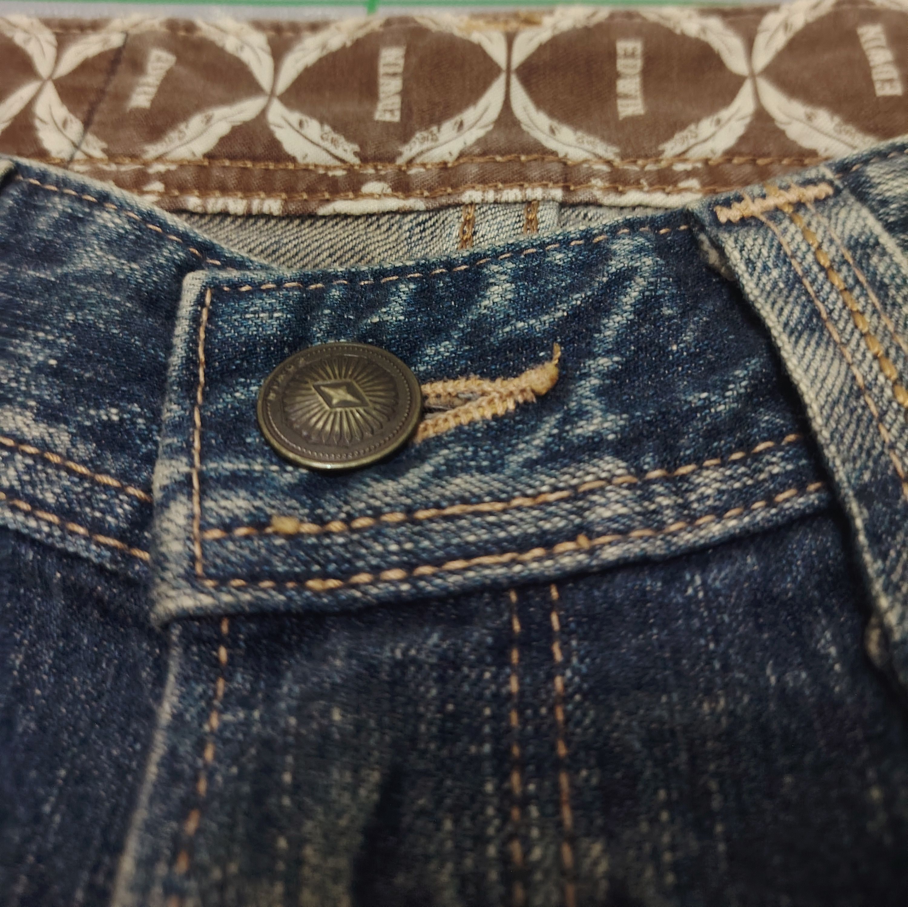 If Six Was Nine Japanese Edwin Flared Jeans Distressed Jeans Size US 31 - 6 Thumbnail