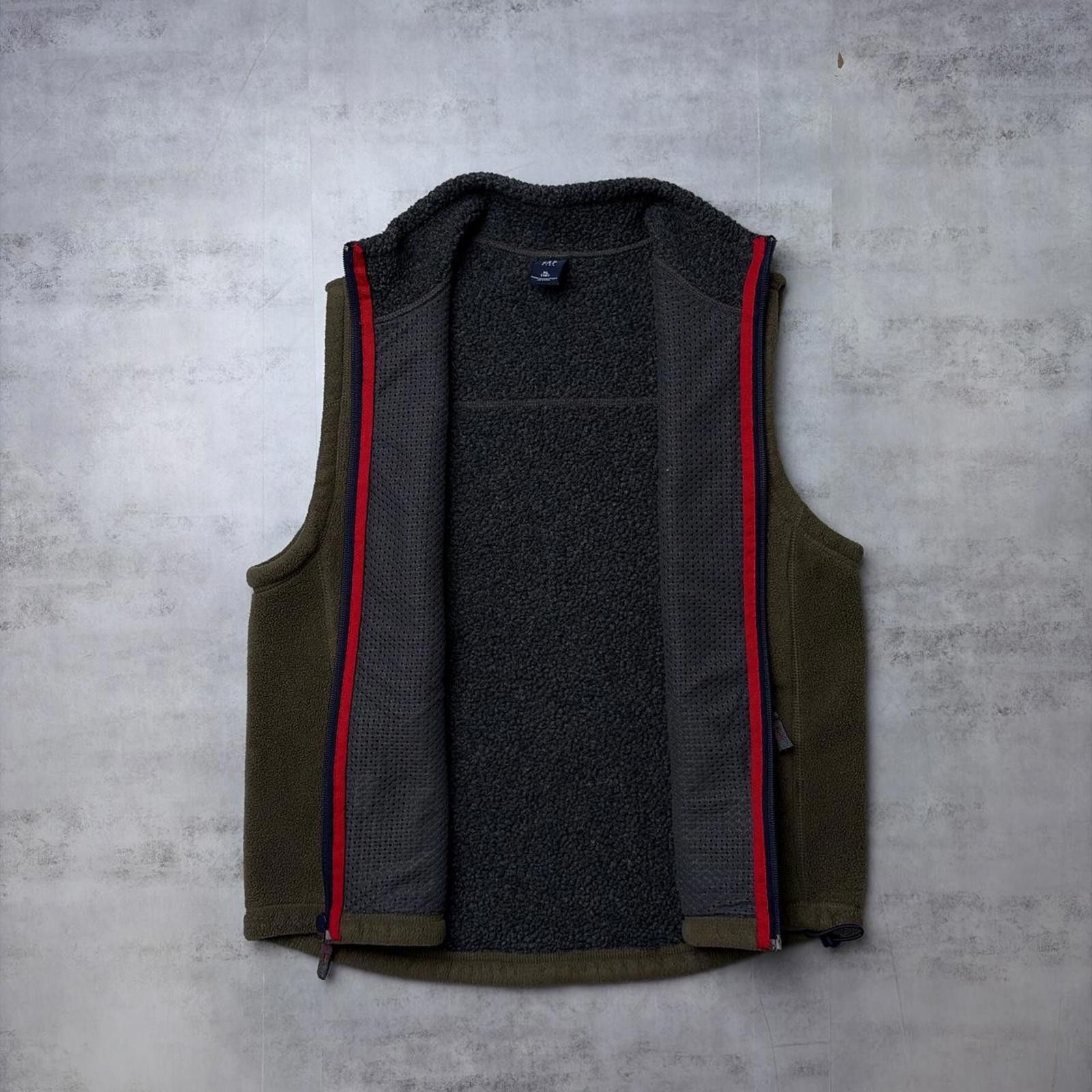 Gap Y2K Brown Gap Grunge Fleece Vest Size US XS / EU 42 / 0 - 2 Thumbnail