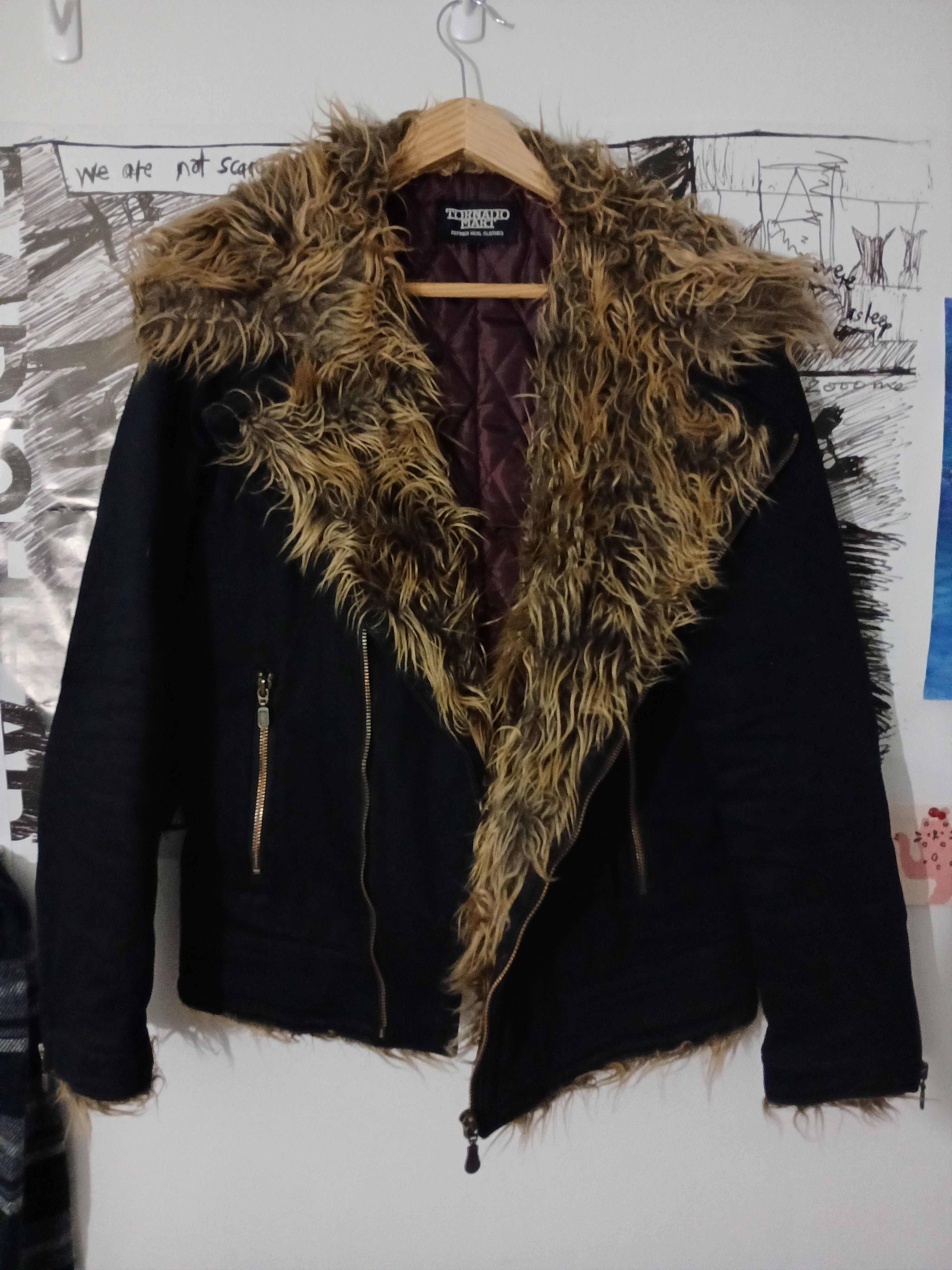 Japanese Brand × Tornado Mart Tornado Mart Fur Lined Jacket Size US M / EU 48-50 / 2 - 2 Thumbnail
