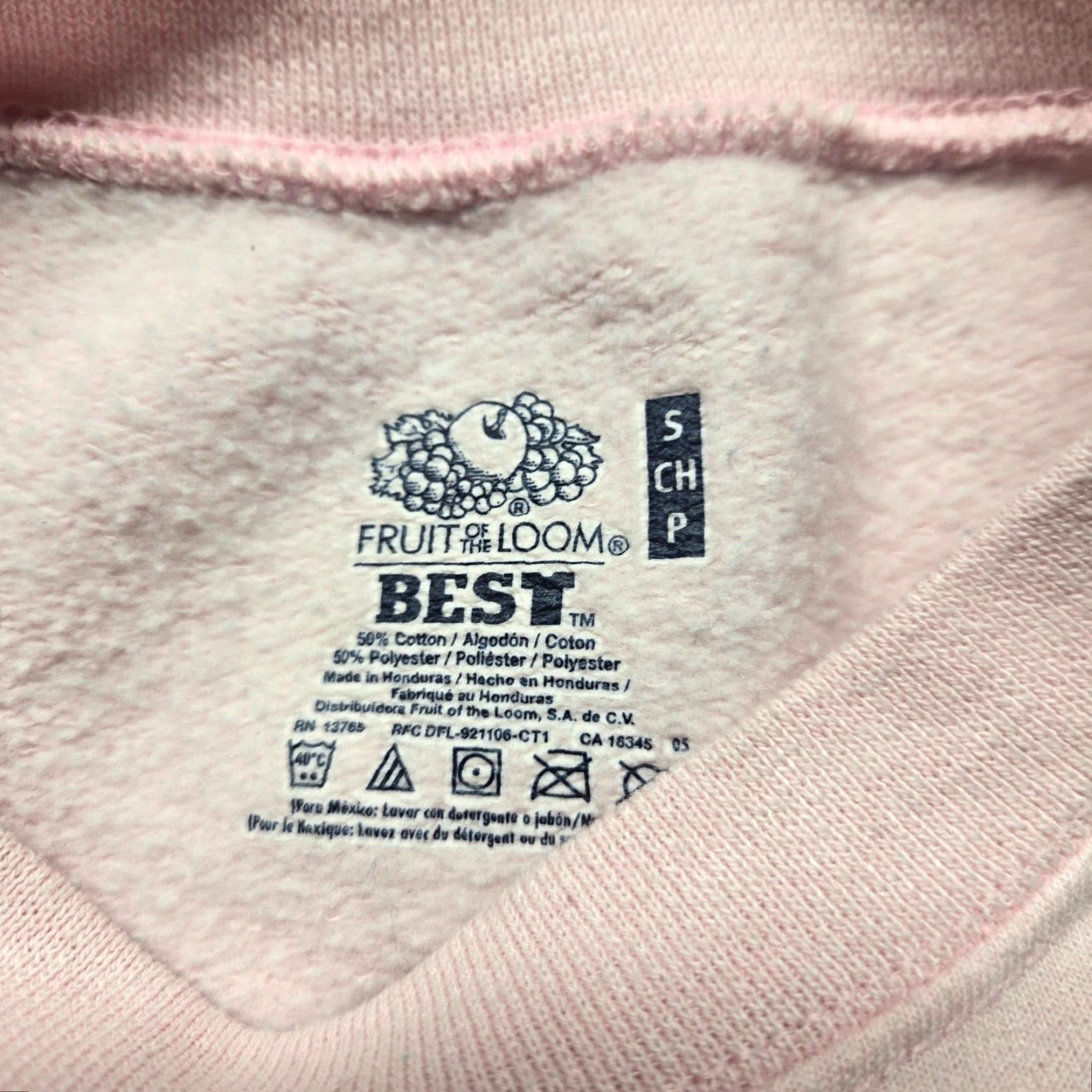 Fruit Of The Loom Fruit of the Loom Sweatshirt Women’s Size S Pink Knit Crew Neck Pullover Beach Theme All Seasons Brand New To You Size S / US 4 / IT 40 - 3 Thumbnail
