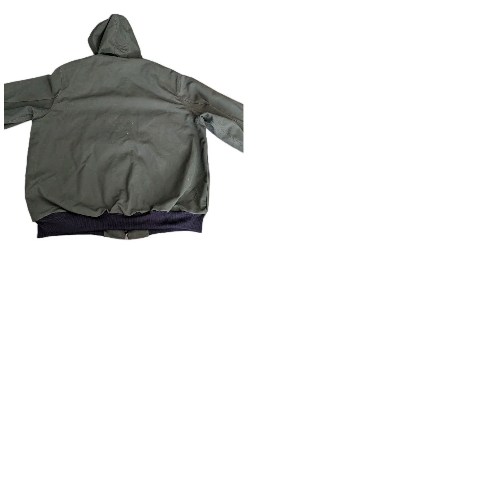 Carhartt VINTAGE Carhartt Jacket Mens 2XLT Military Green Canvas Bomber J131 GRN Y2K Workwear Size US XXL / EU 58 / 5 - 10 Thumbnail