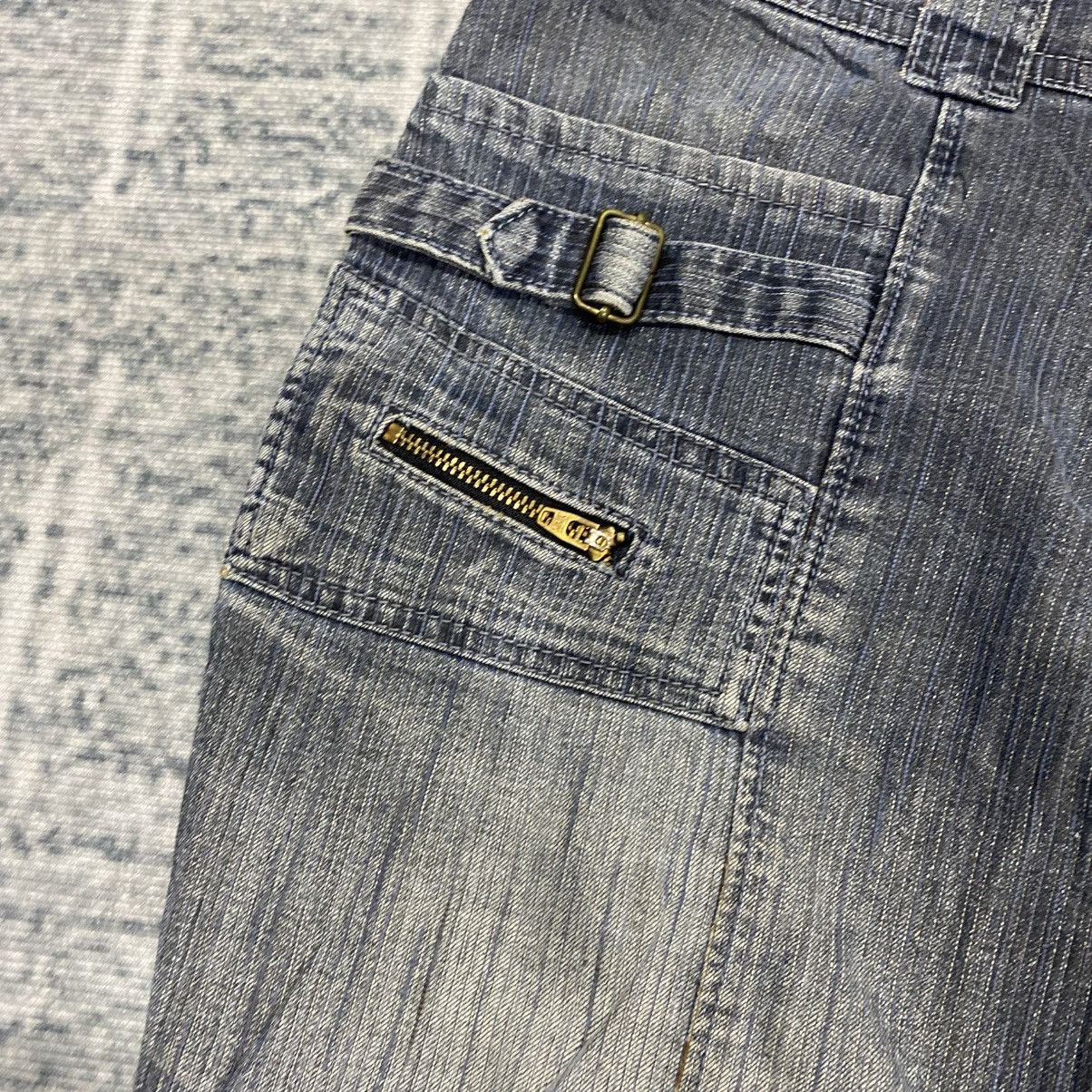 Hysteric Glamour × Japanese Brand × Le Grande Bleu (L.G.B.) Flare ☠️ Advantage F Bootcut Denim Jeans Washed Vintage Size US 30 / EU 46 - 8 Thumbnail