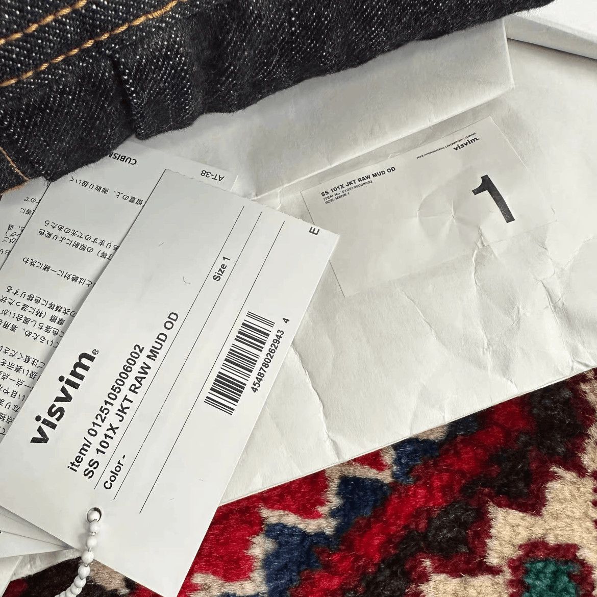 Visvim Sz 1 Visvim 25SS 1-2507 Size US S / EU 44-46 / 1 - 5 Thumbnail