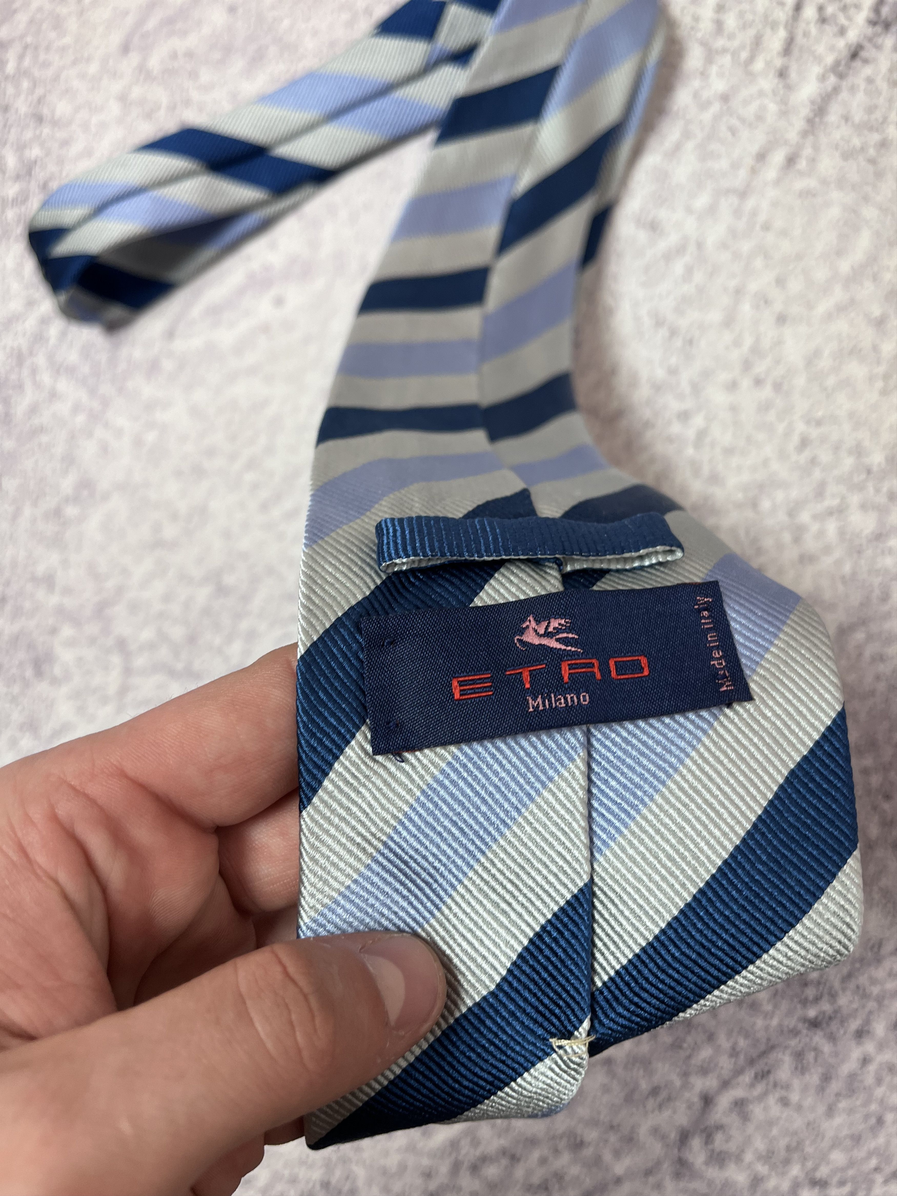 Etro Vintage men’s Tie Etro Milano made in Italy size OS Size ONE SIZE - 13 Thumbnail