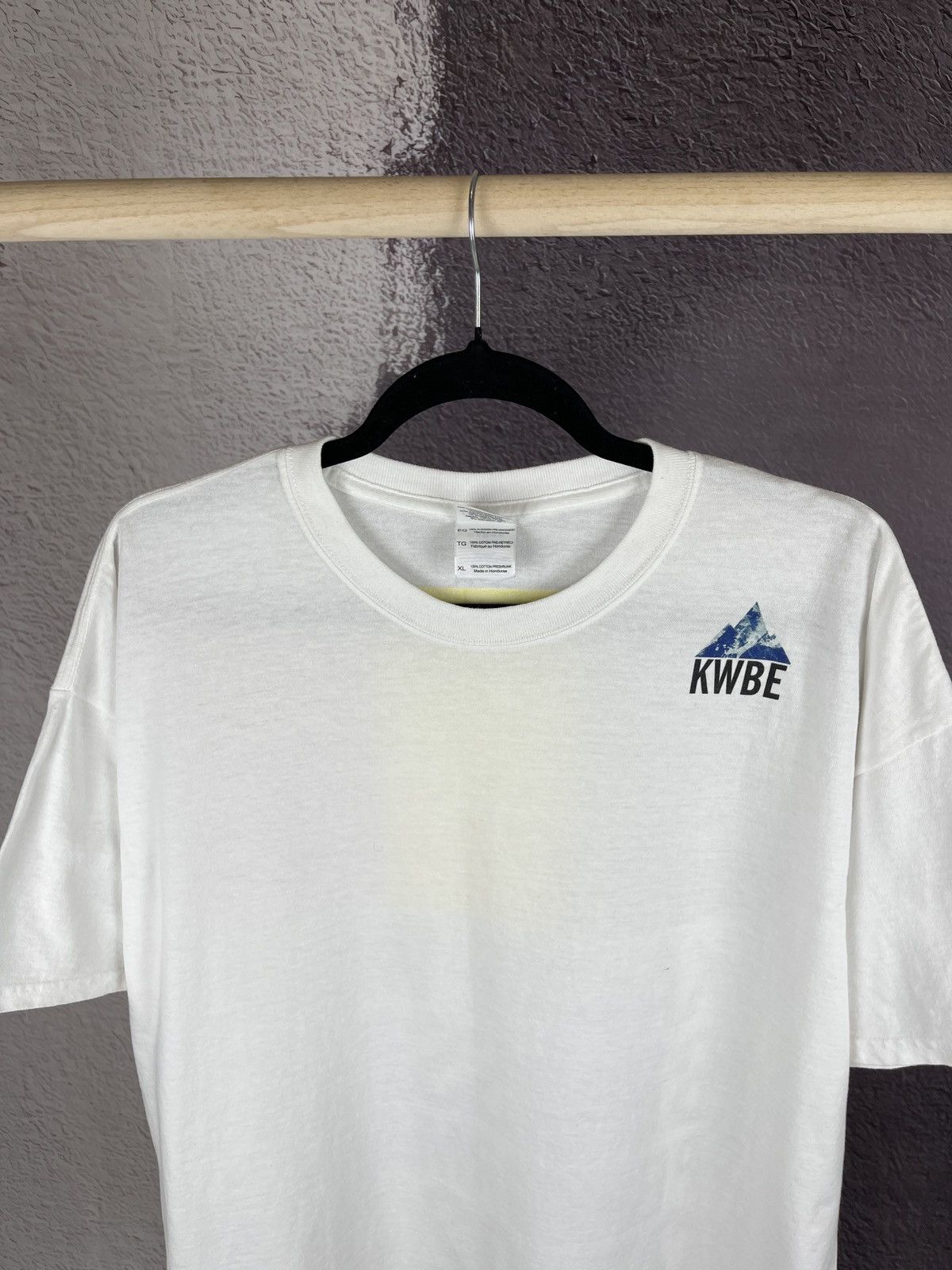 Band Tees × Gildan × Kanye West 2013 Kanye West London Performance 23 02 13 Tour T-shirt Size US XL / EU 56 / 4 - 4 Thumbnail