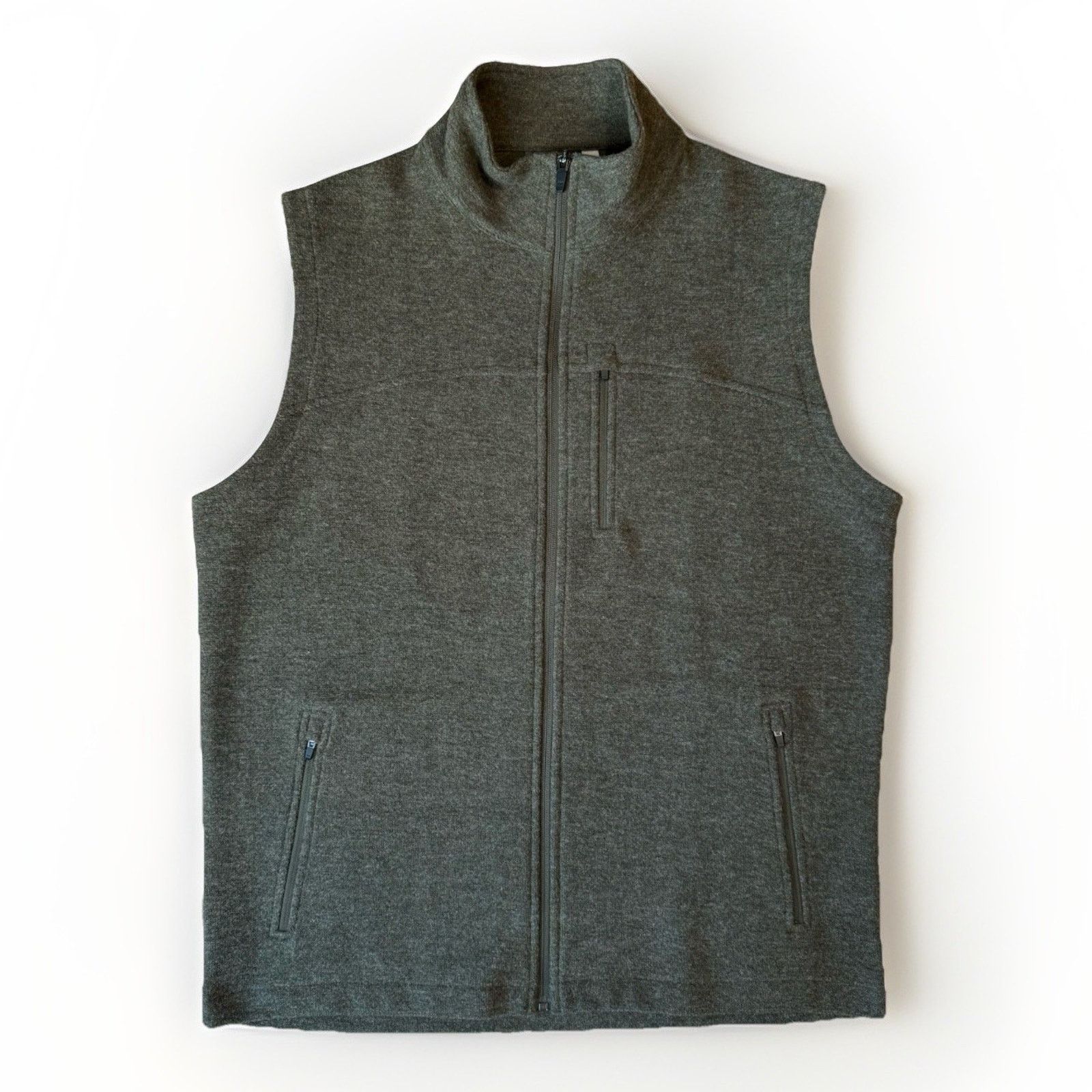Ibex Ibex Shak Vest Large Green Full Zip Merino Wool Winter Size US L / EU 52-54 / 3 - 1 Thumbnail