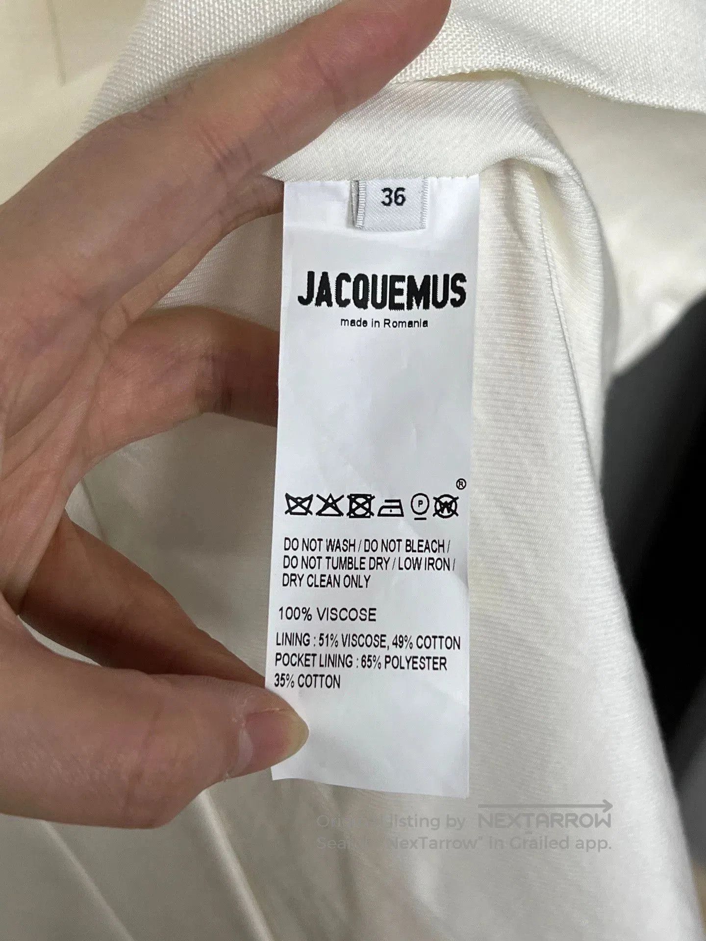 Jacquemus Jacquemus Women's Suit. Size XS / US 0-2 / IT 36-38 - 4 Thumbnail