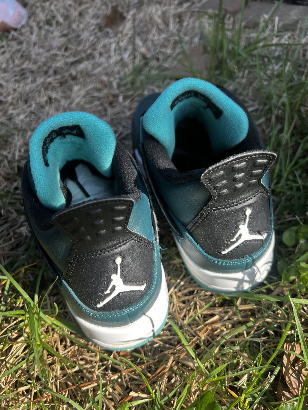 Jordan Brand CLEAN Air Jordan 4 Retro Teal 2015 Size 6.5 Mens shoes Size US 6.5 / EU 39-40 - 11 Thumbnail