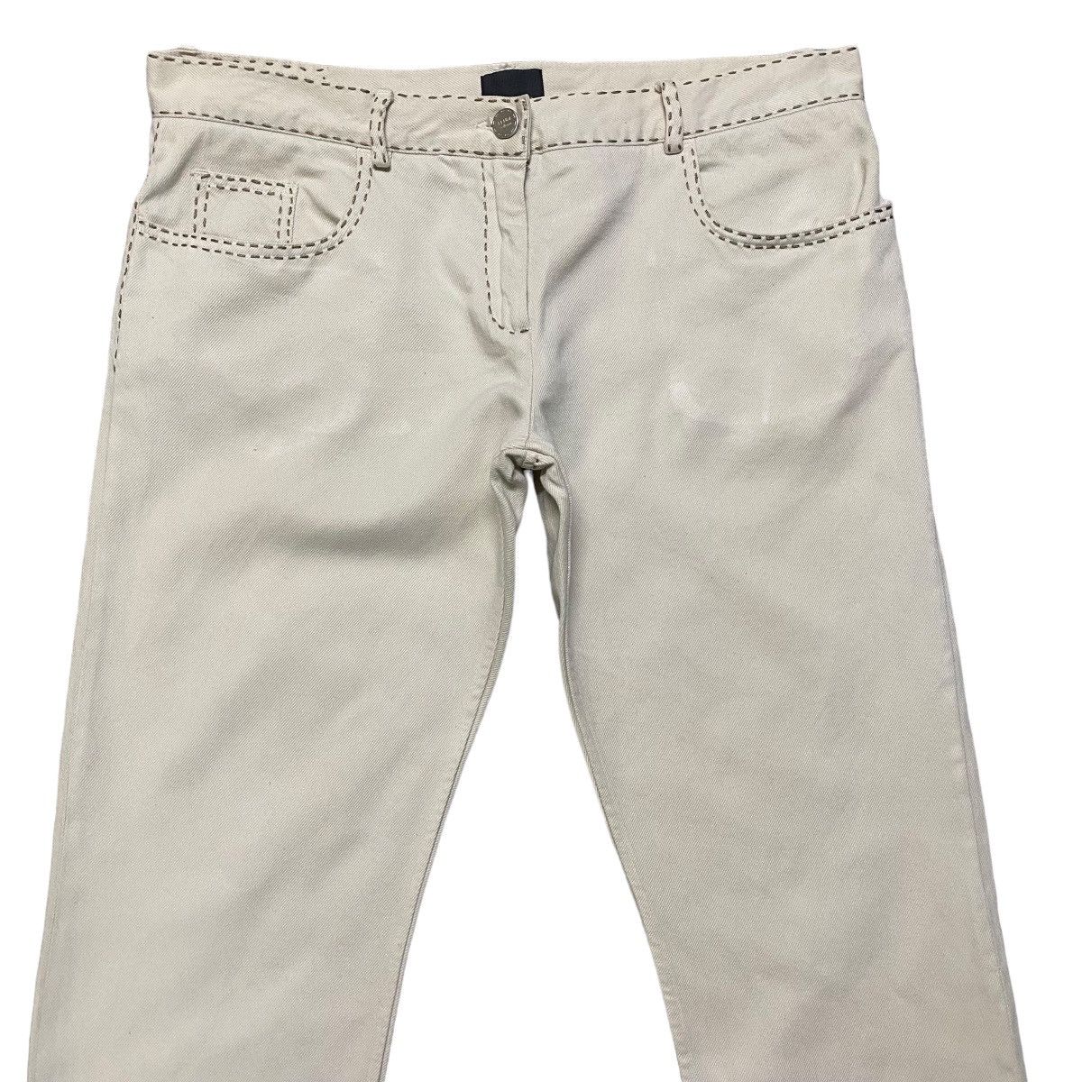 Fendi Fendi Selleria Creamy Jeans Handstitch Size 30" / US 8 / IT 44 - 3 Thumbnail