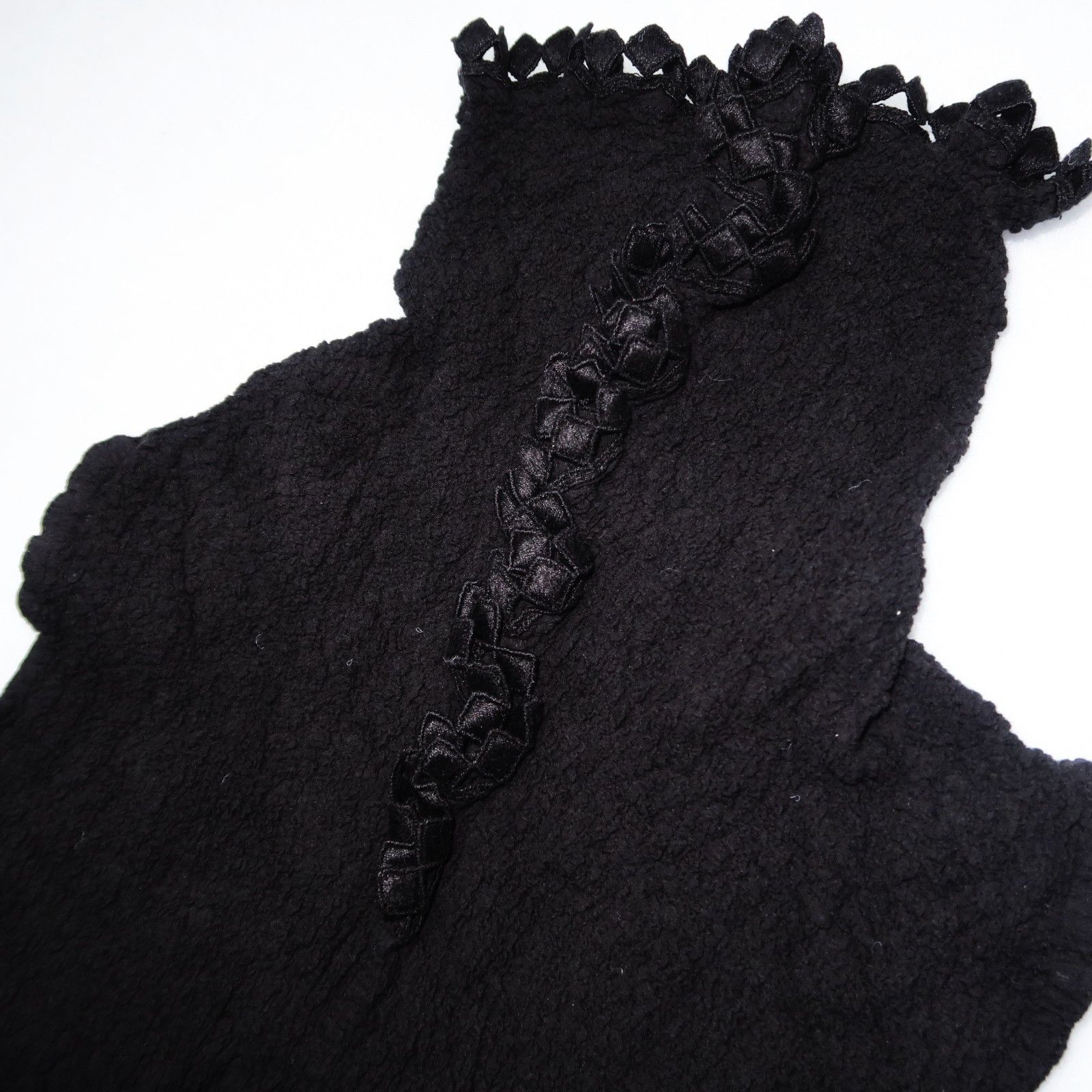 Pleats Please Issey Miyake BNWT Issey Miyake Me Drawstring Cauliflower High Neck Top Size M / US 6-8 / IT 42-44 - 4 Thumbnail