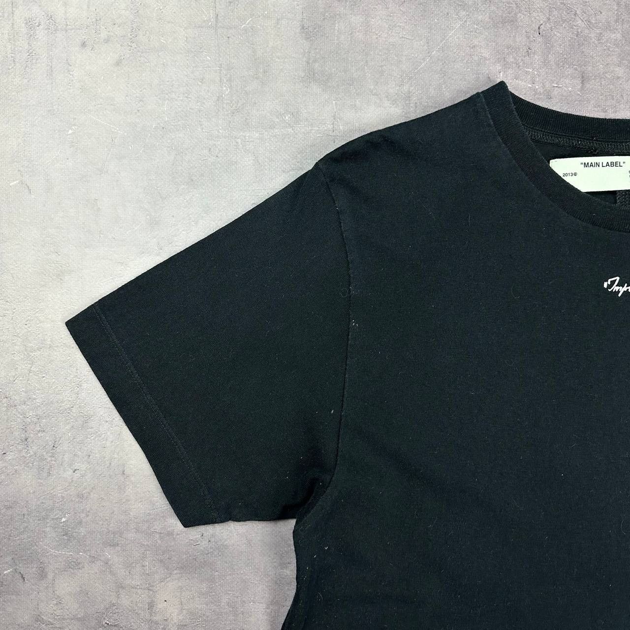 Off-White Rare! Panther Off White Horror Big Logo Tee Size US S / EU 44-46 / 1 - 9 Thumbnail