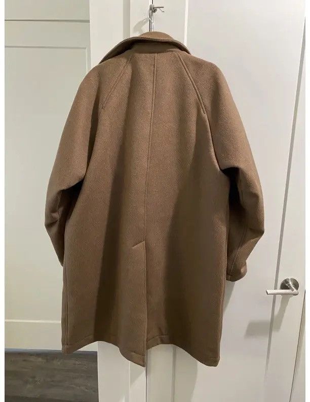 18 East Lamar Half-Raglan Wool Topcoat balmacaan Size US M / EU 48-50 / 2 - 2 Thumbnail
