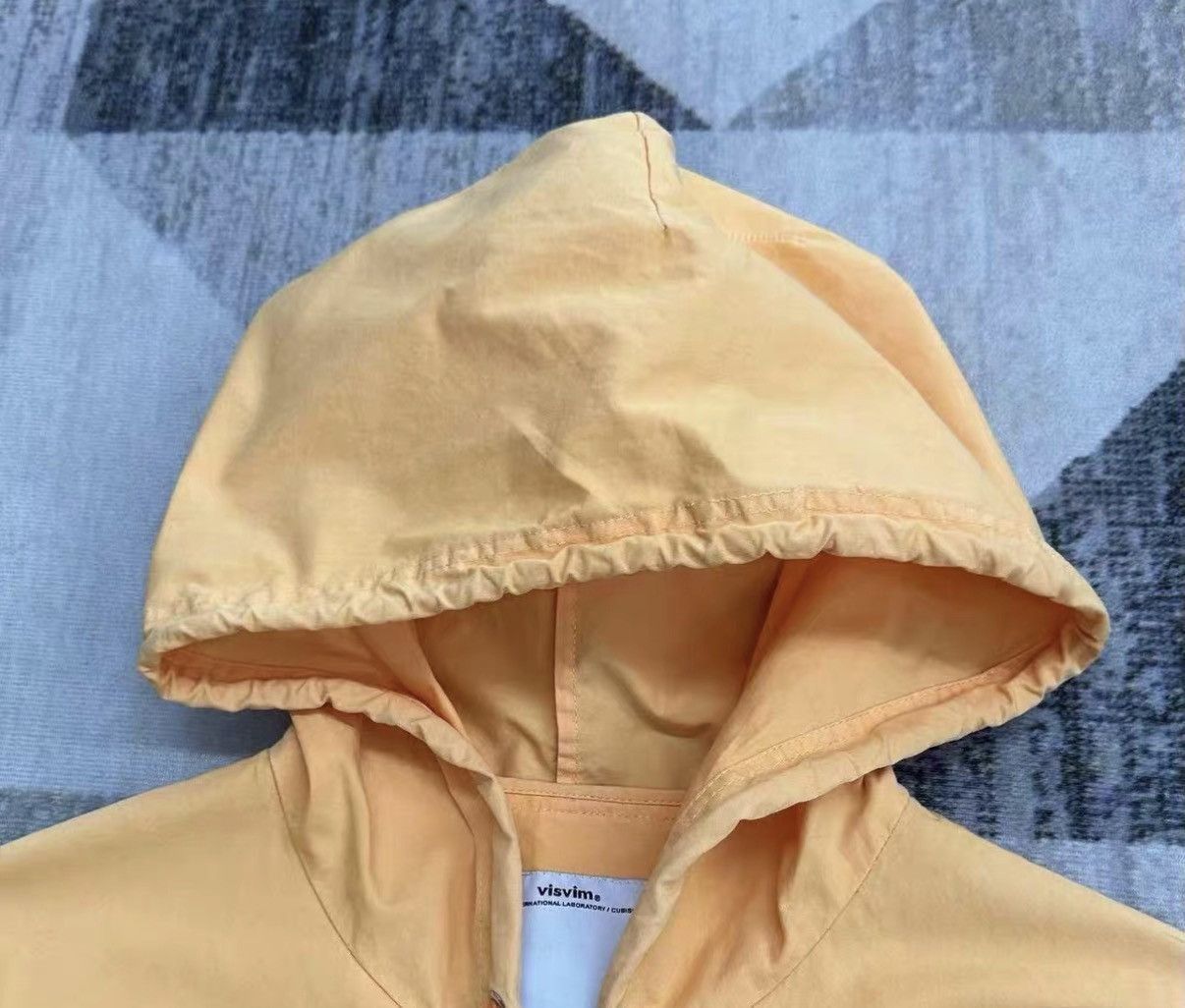 Visvim Orange Hooded Lightweight Jacket Size M Size US M / EU 48-50 / 2 - 3 Thumbnail