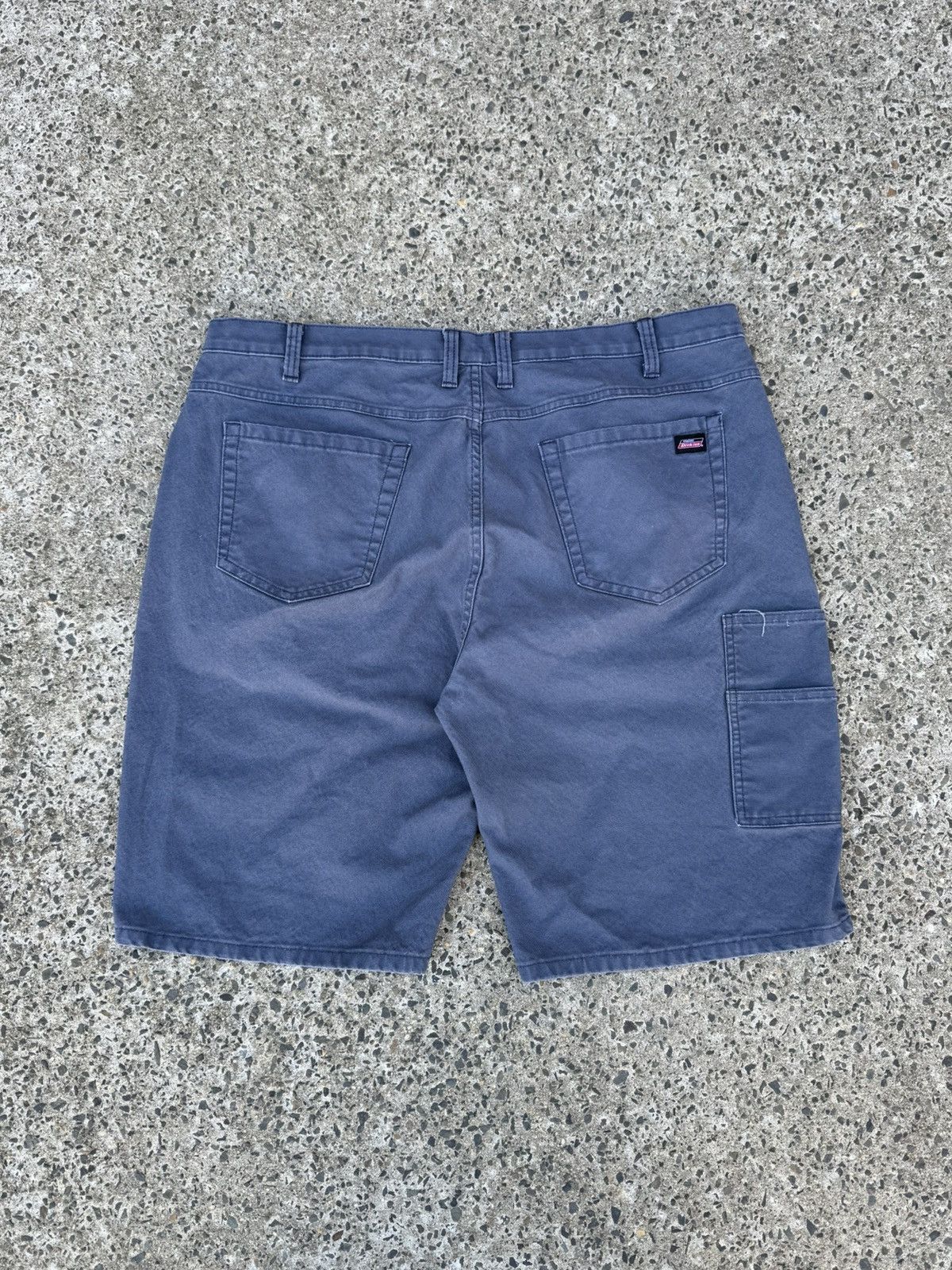 Dickies × Vintage Dickies Work Shorts W40 Gray Utility Cargo Cotton Blend Size US 40 / EU 56 - 1 Thumbnail