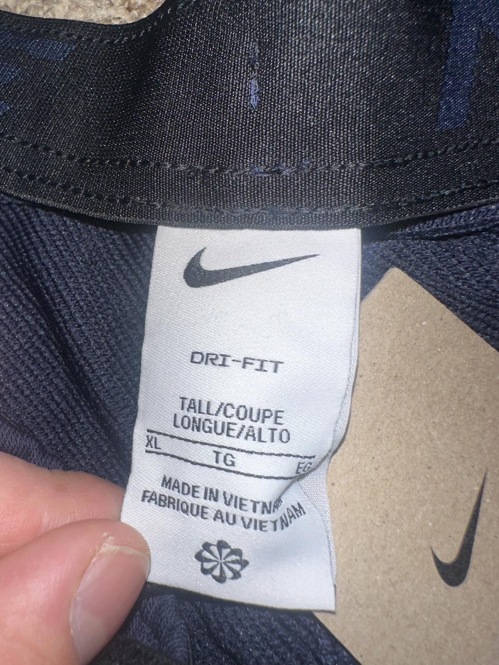 Nike Nike Men's Dri-FIT Training Navy Pants Size US 36 / EU 52 - 4 Thumbnail
