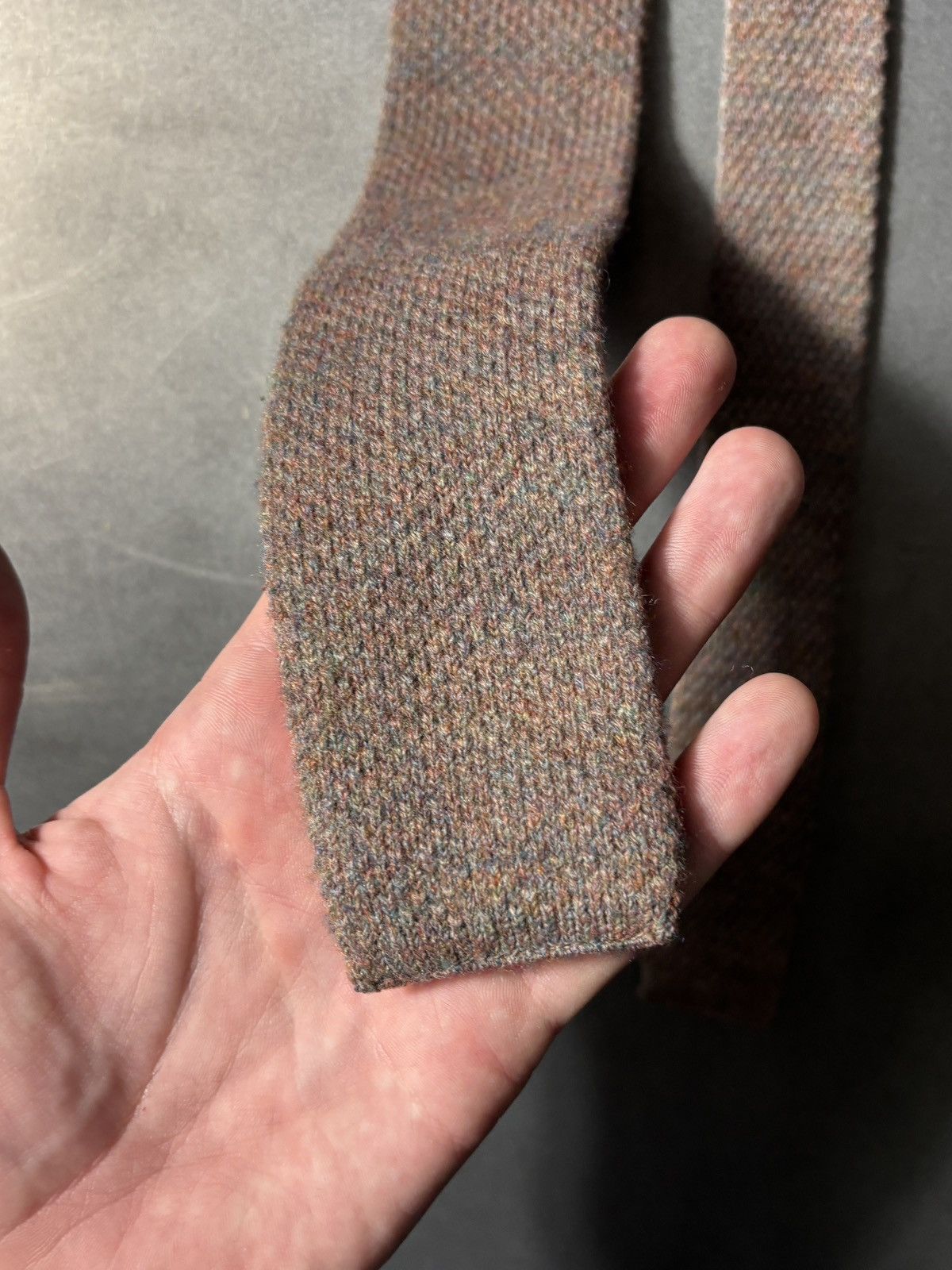 MacGregor Vintage Macgregor Wool Necktie Straight Bar Flat Knit Tie Size ONE SIZE - 7 Thumbnail