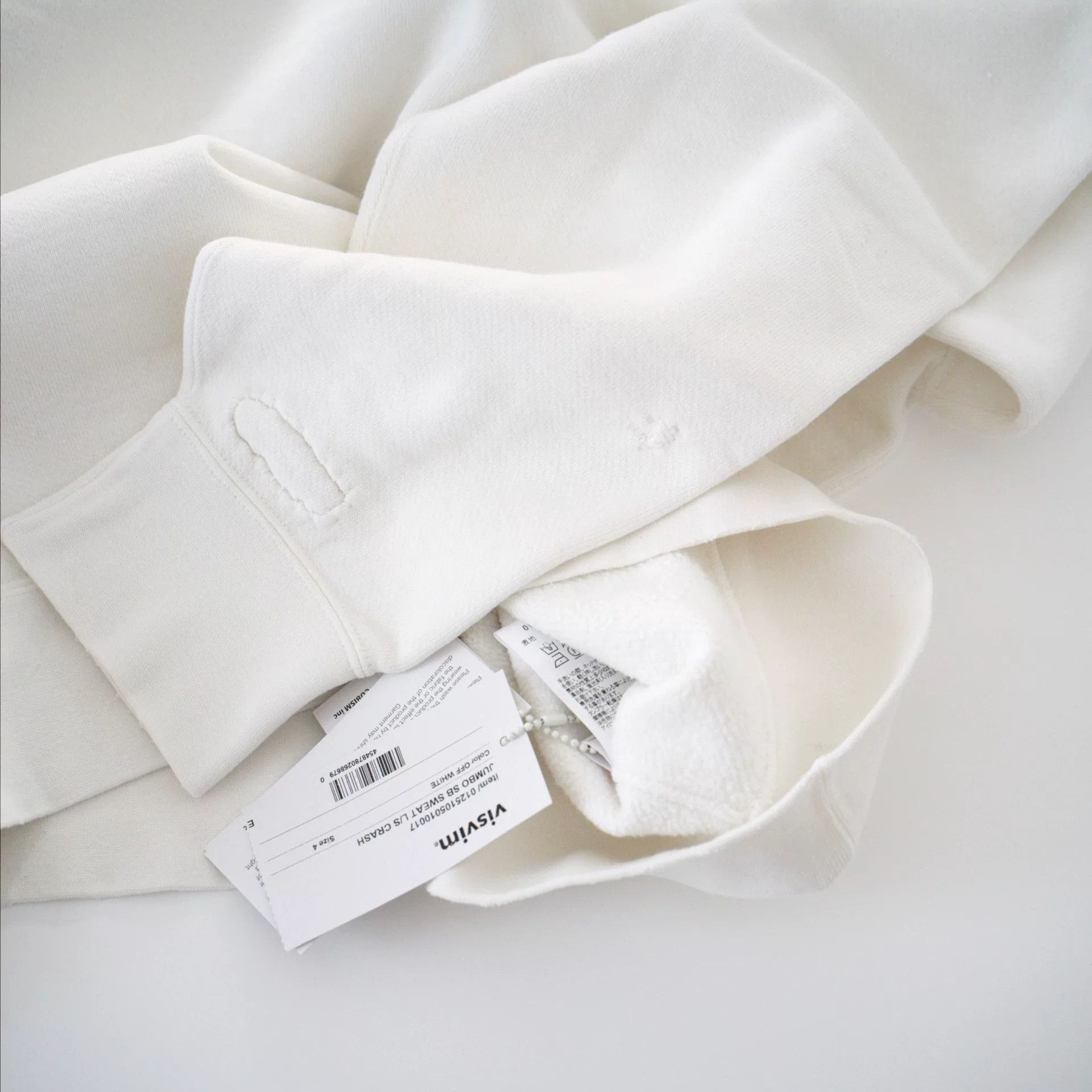 Visvim visvim jumbo sb sweat long sleeve hoodie Size US L / EU 52-54 / 3 - 1 Thumbnail