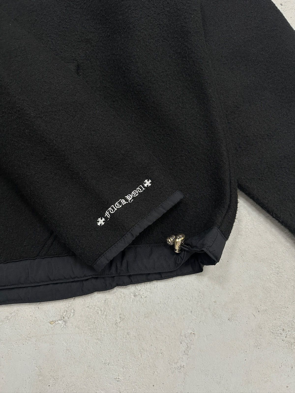 Chrome Hearts Chrome Hearts Fleece Embroidered Horseshoe Logo Hoodie Size US L / EU 52-54 / 3 - 3 Thumbnail