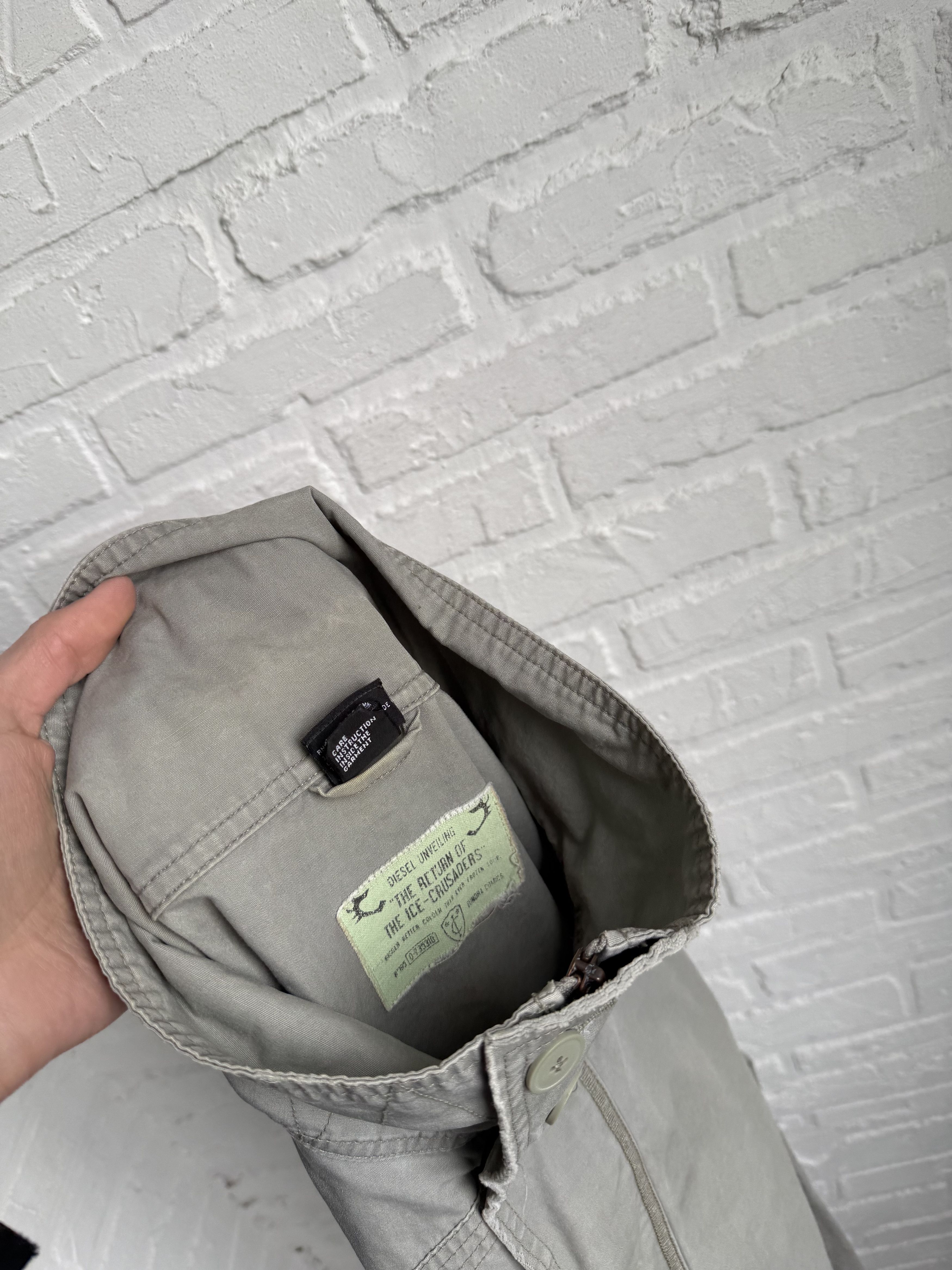 Diesel Archive Diesel Hight Collar utility jacket y2k Size XL / US 12-14 / IT 48-50 - 19 Thumbnail