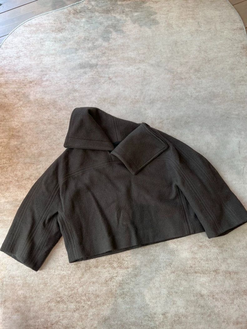 Haider Ackermann Haider Ackermann Brown woolen hooded jacket Size 4XL / US 24-26 - 3 Thumbnail
