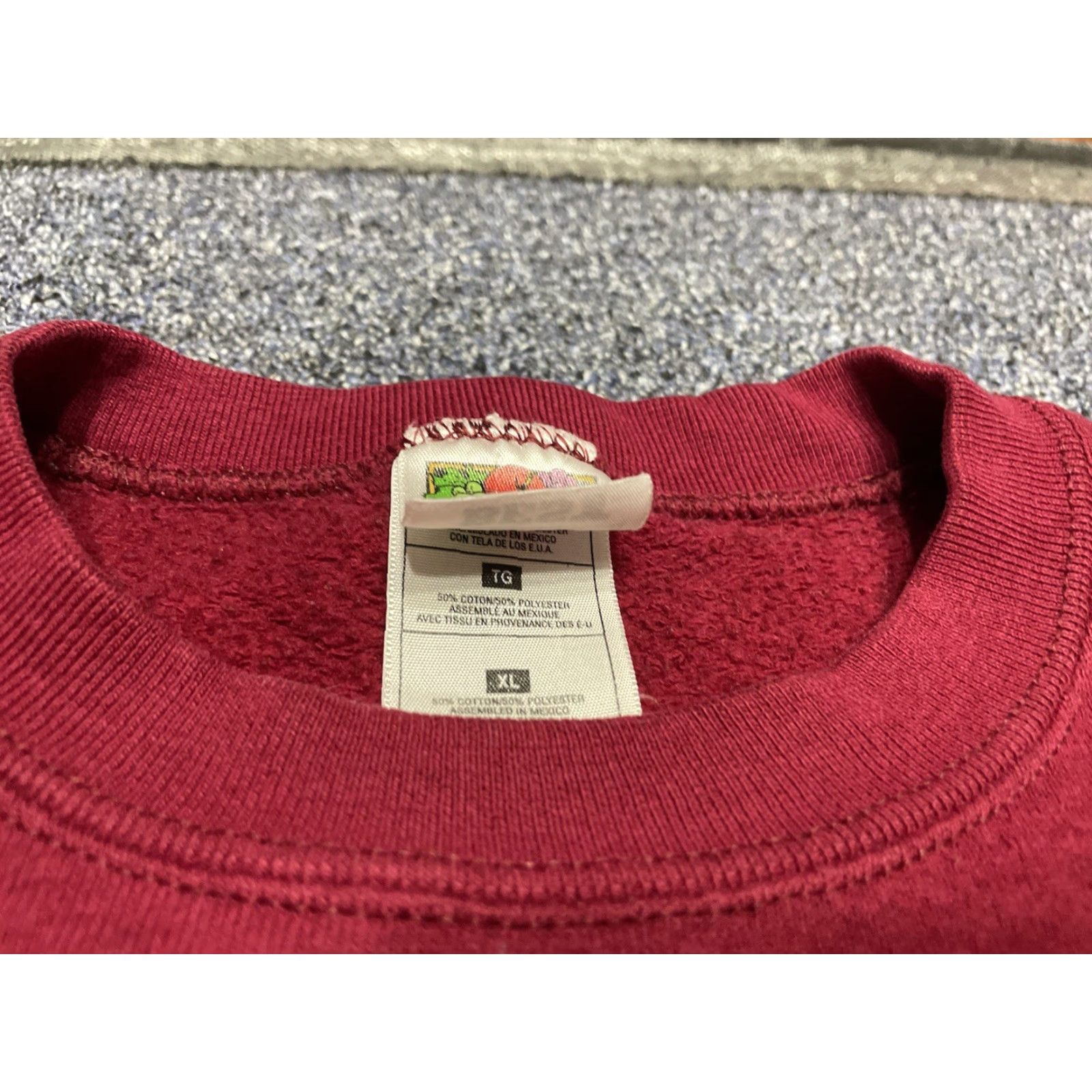 Vintage VINTAGE Jazz Sweatshirt Unbranded Men's XL Red 90s USA Jazz Graphic Print Crew Neck Pullover Sweatshirt Size US XL / EU 56 / 4 - 3 Thumbnail