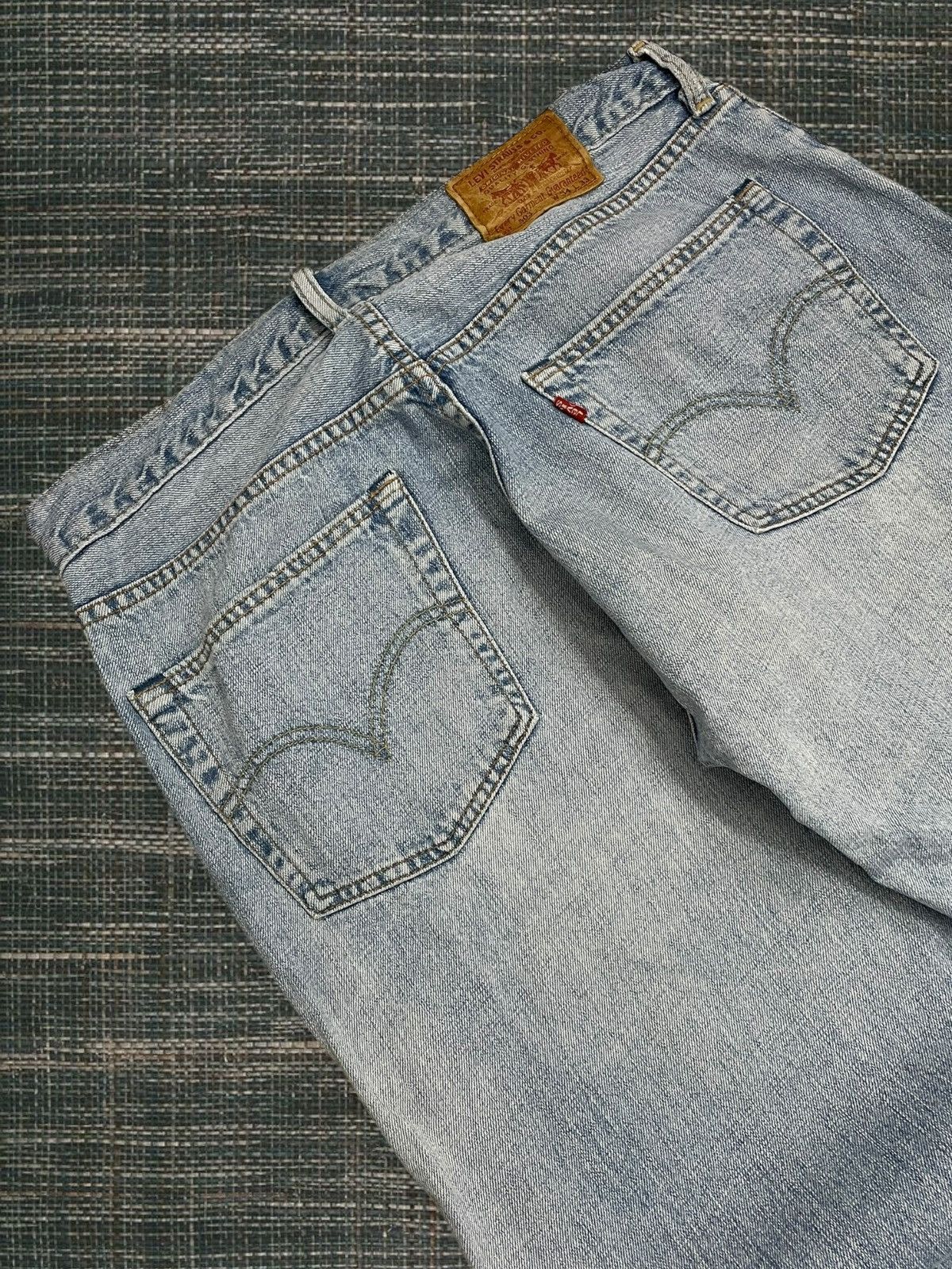 Levi's Vintage Clothing Vintage Original Designer Levis 503 Distressed Stain Denim Size US 32 / EU 48 - 13 Thumbnail