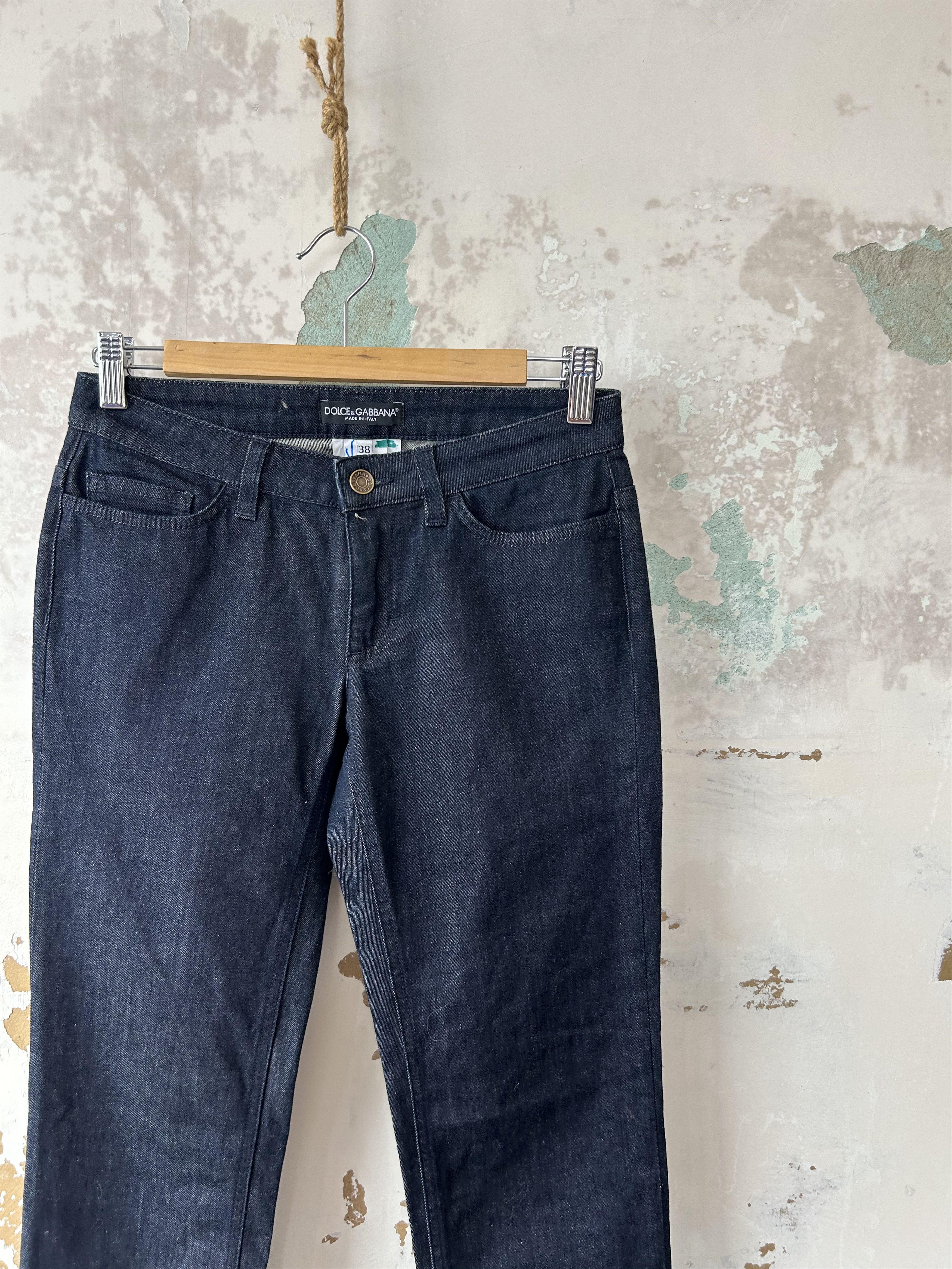 Dolce & Gabbana Vintage Y2K D&G Dolce & Gabbana Jeans Italy Bootcut Low Rise Size 26" / US 2 / IT 38 - 3 Thumbnail