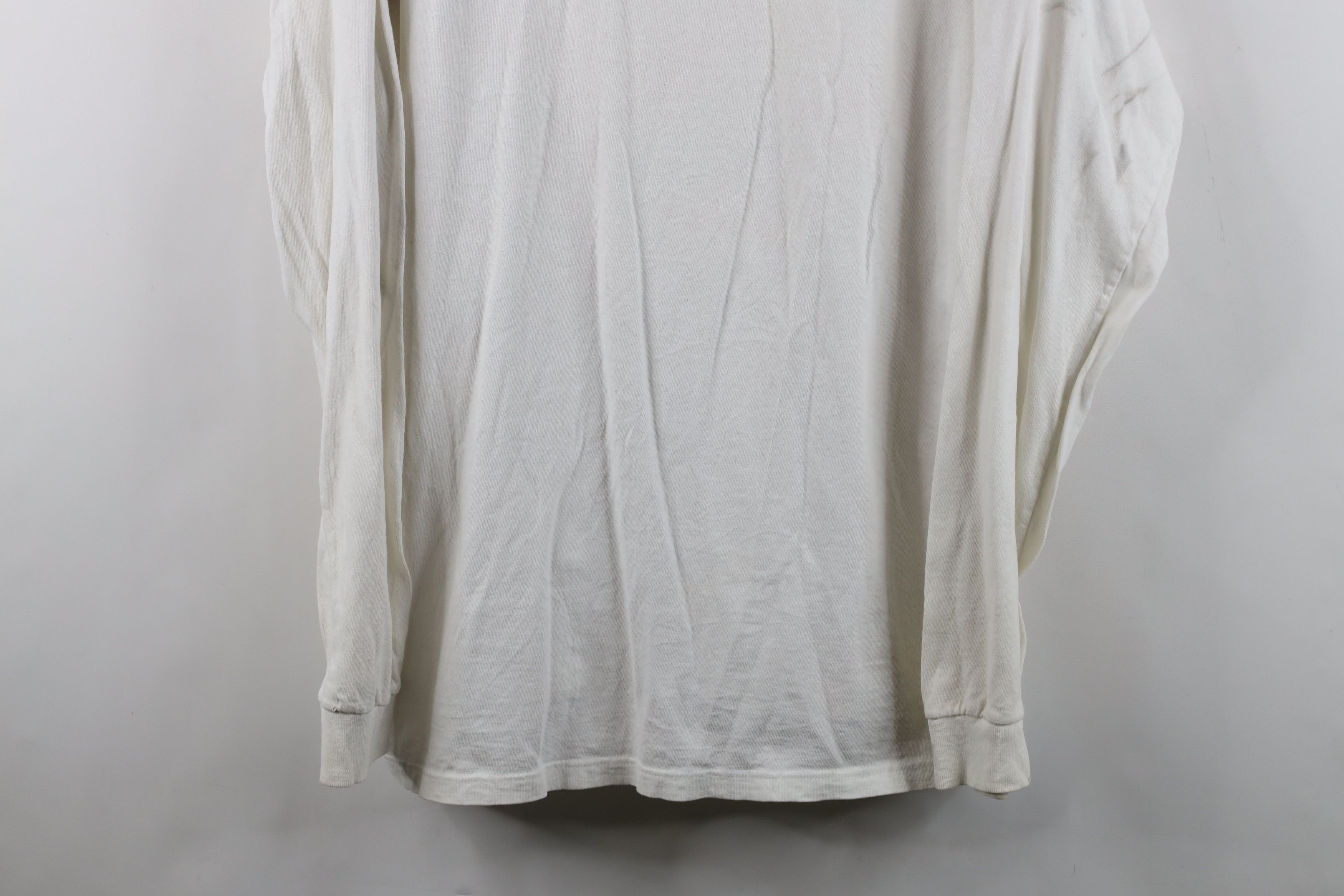 Nike Vintage 90s Nike Scott Center Swoosh Long Sleeve T-Shirt Size US L / EU 52-54 / 3 - 3 Thumbnail